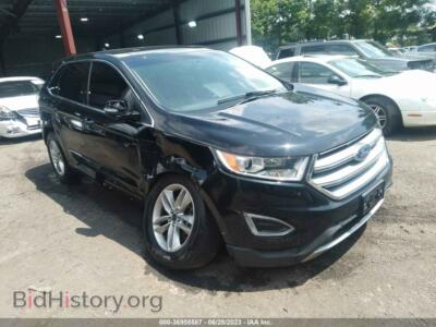 2017 Ford EDGE SEL, black — VIN 2FMPK4J86HBB24686, IAAI