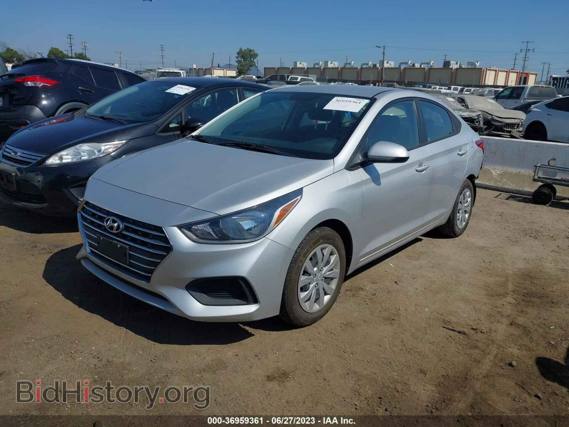 2020 HYUNDAI ACCENT - VIN: 3KPC24A68LE106418 - Фото 2