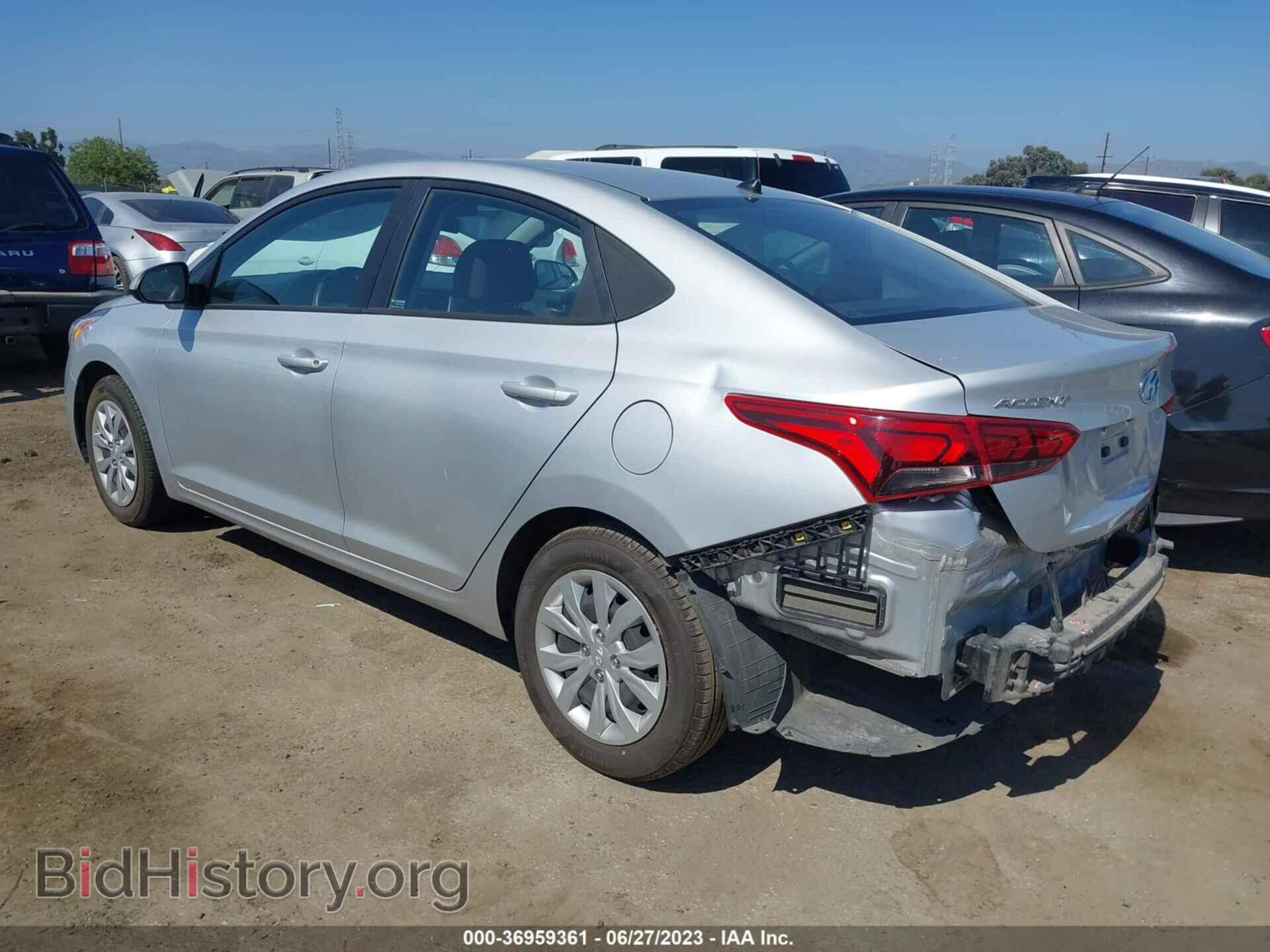 2020 HYUNDAI ACCENT - VIN: 3KPC24A68LE106418 - Фото 3