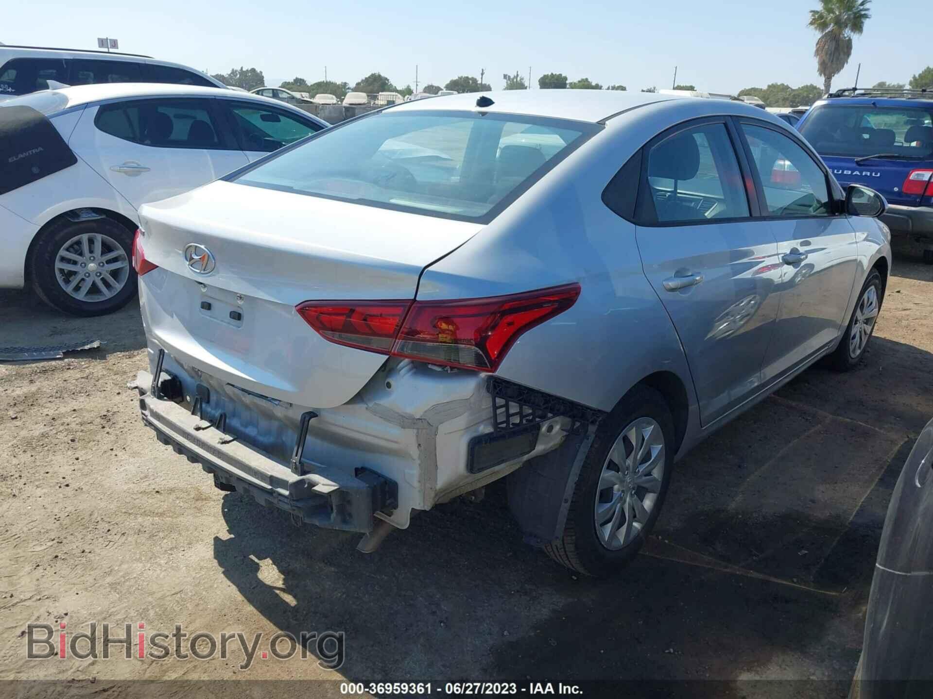 2020 HYUNDAI ACCENT - VIN: 3KPC24A68LE106418 - Фото 4