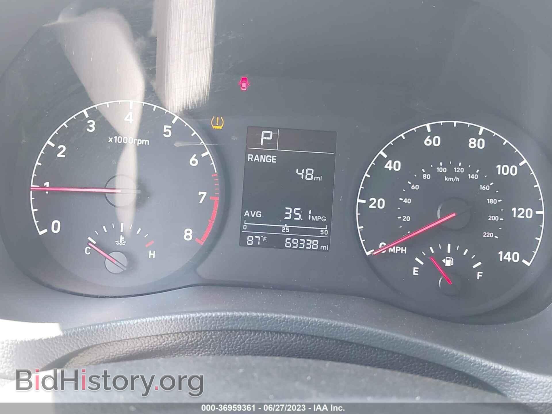 2020 HYUNDAI ACCENT - VIN: 3KPC24A68LE106418 - Фото 7