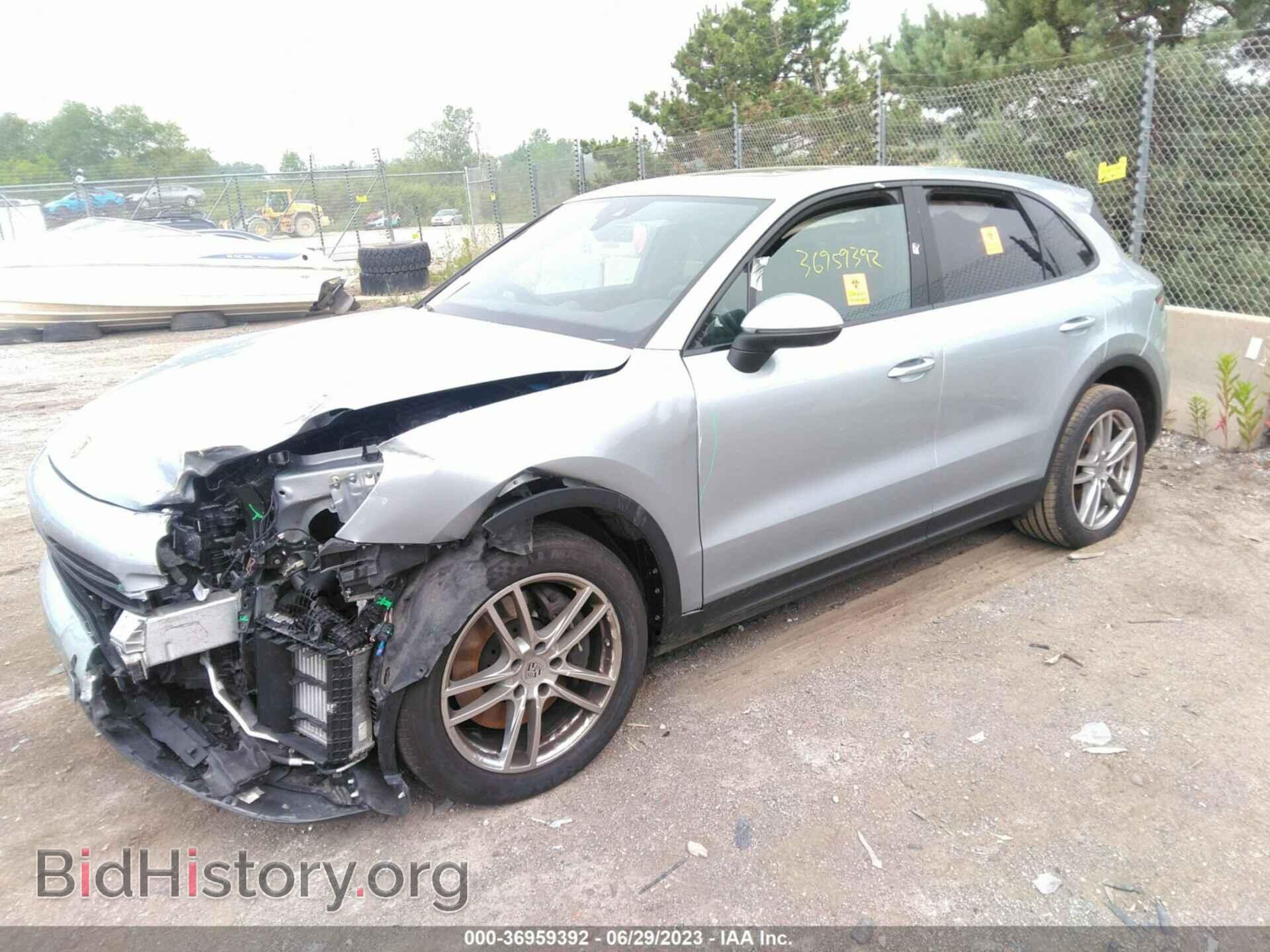 2021 PORSCHE CAYENNE - VIN: WP1AA2AY0MDA08324 - Фото 2