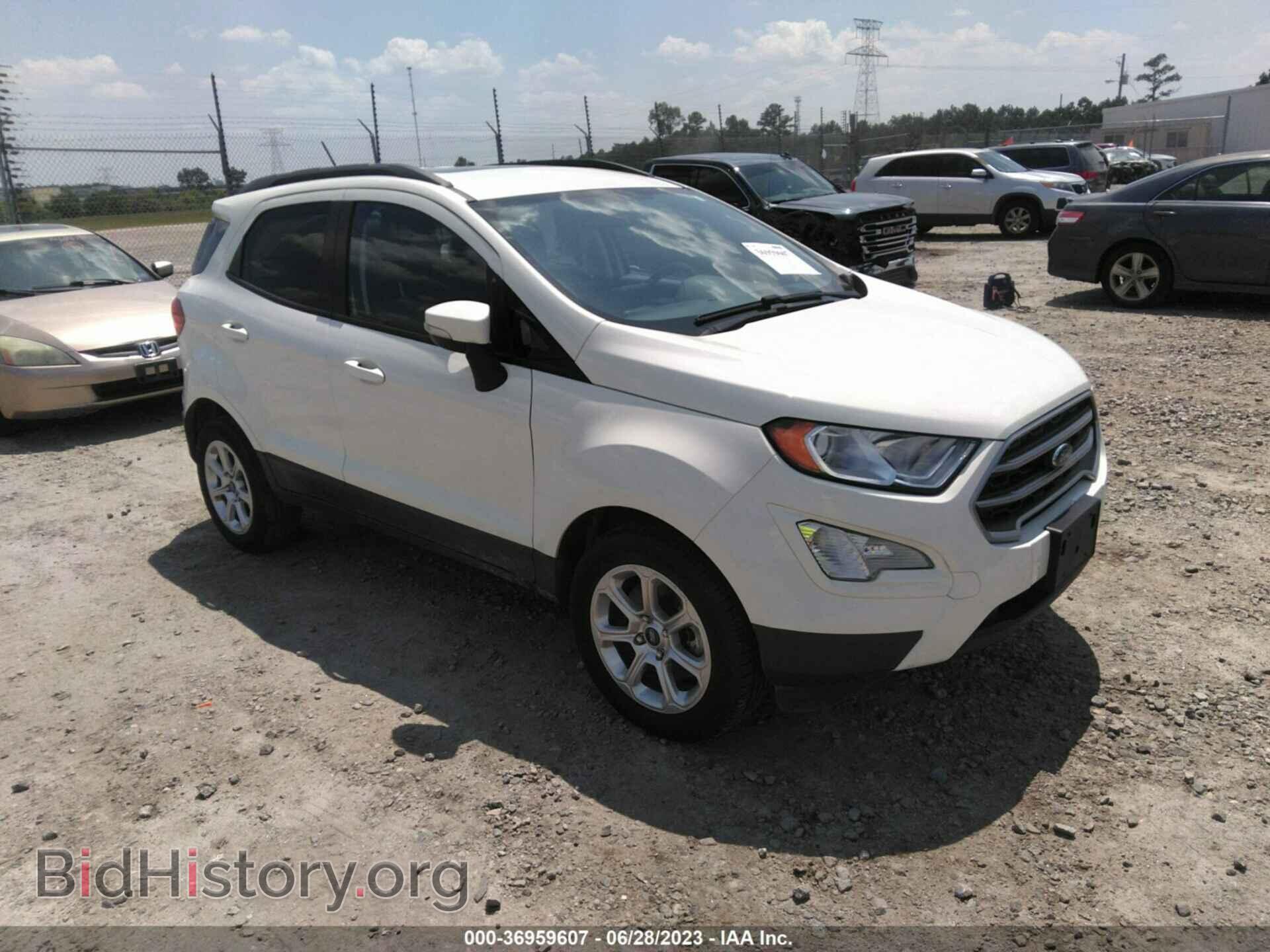 Фотография MAJ3S2GE0LC386433 - FORD ECOSPORT 2020