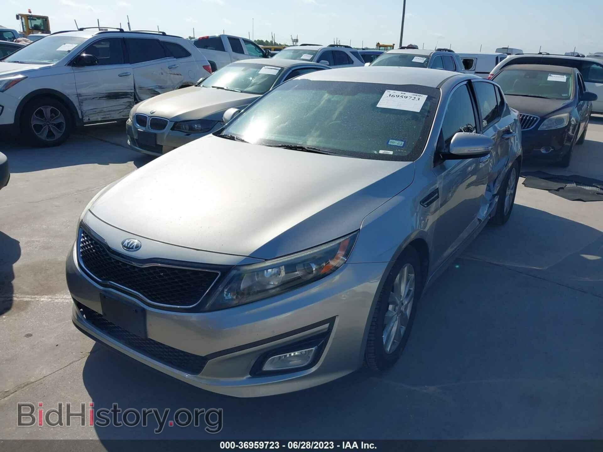 2015 KIA OPTIMA - VIN: 5XXGM4A76FG365831 - Фото 2