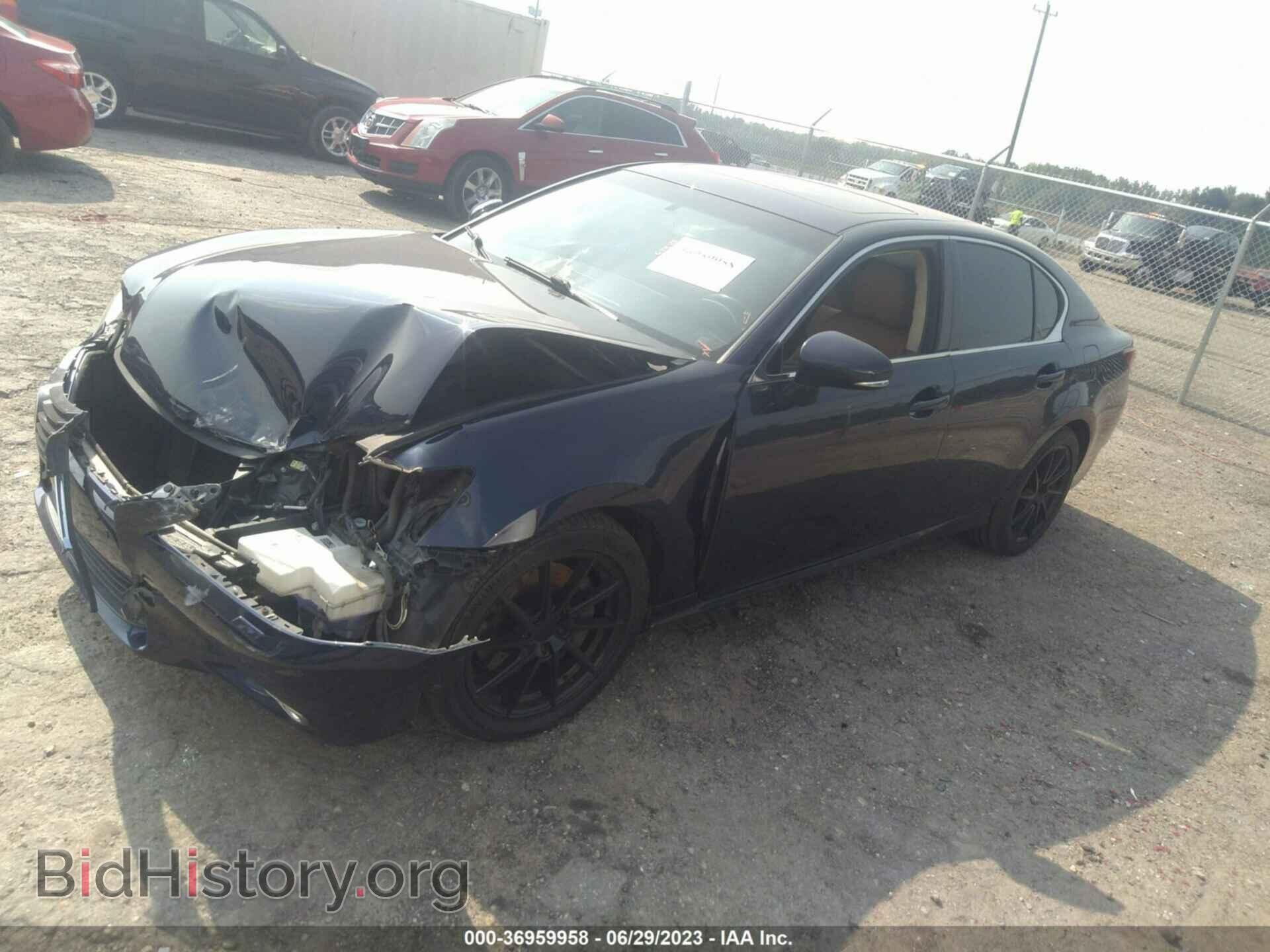 2013 LEXUS GS 350 - VIN: JTHCE1BL3D5011030 - Фото 2