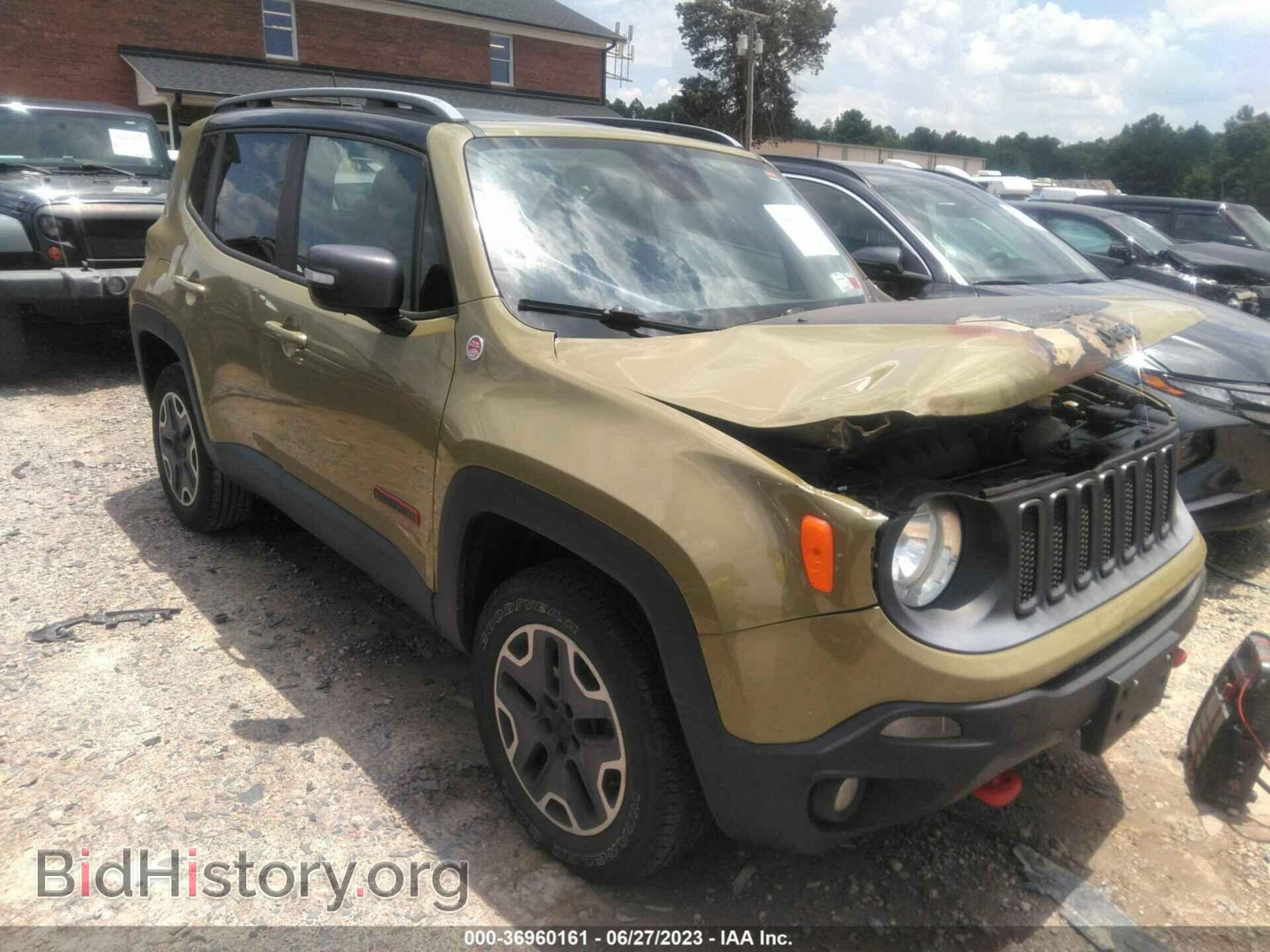 Фотография ZACCJBCT0FPC24920 - JEEP RENEGADE 2015