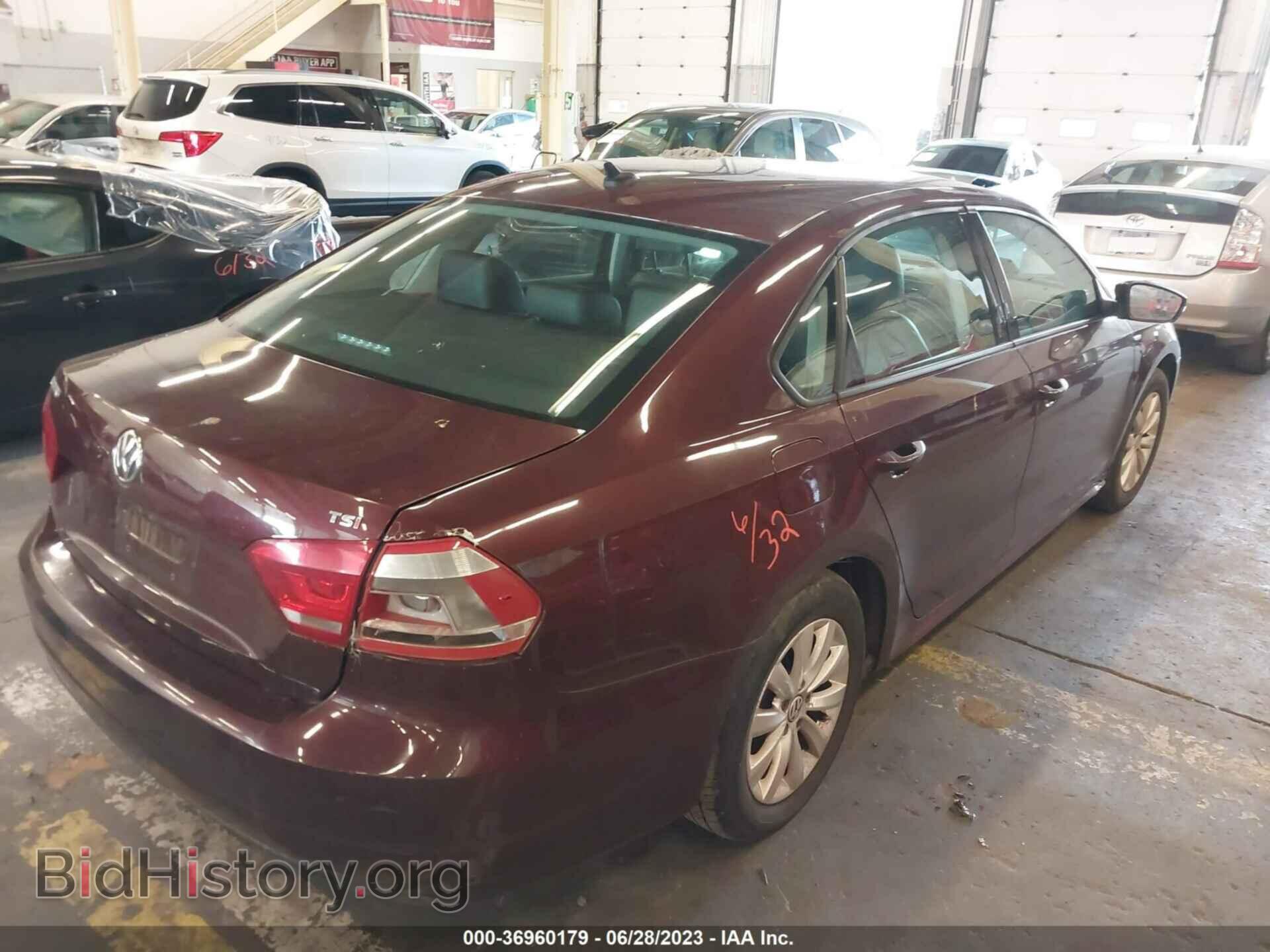 2014 VOLKSWAGEN PASSAT - VIN: 1VWAT7A38EC076033 - Фото 4