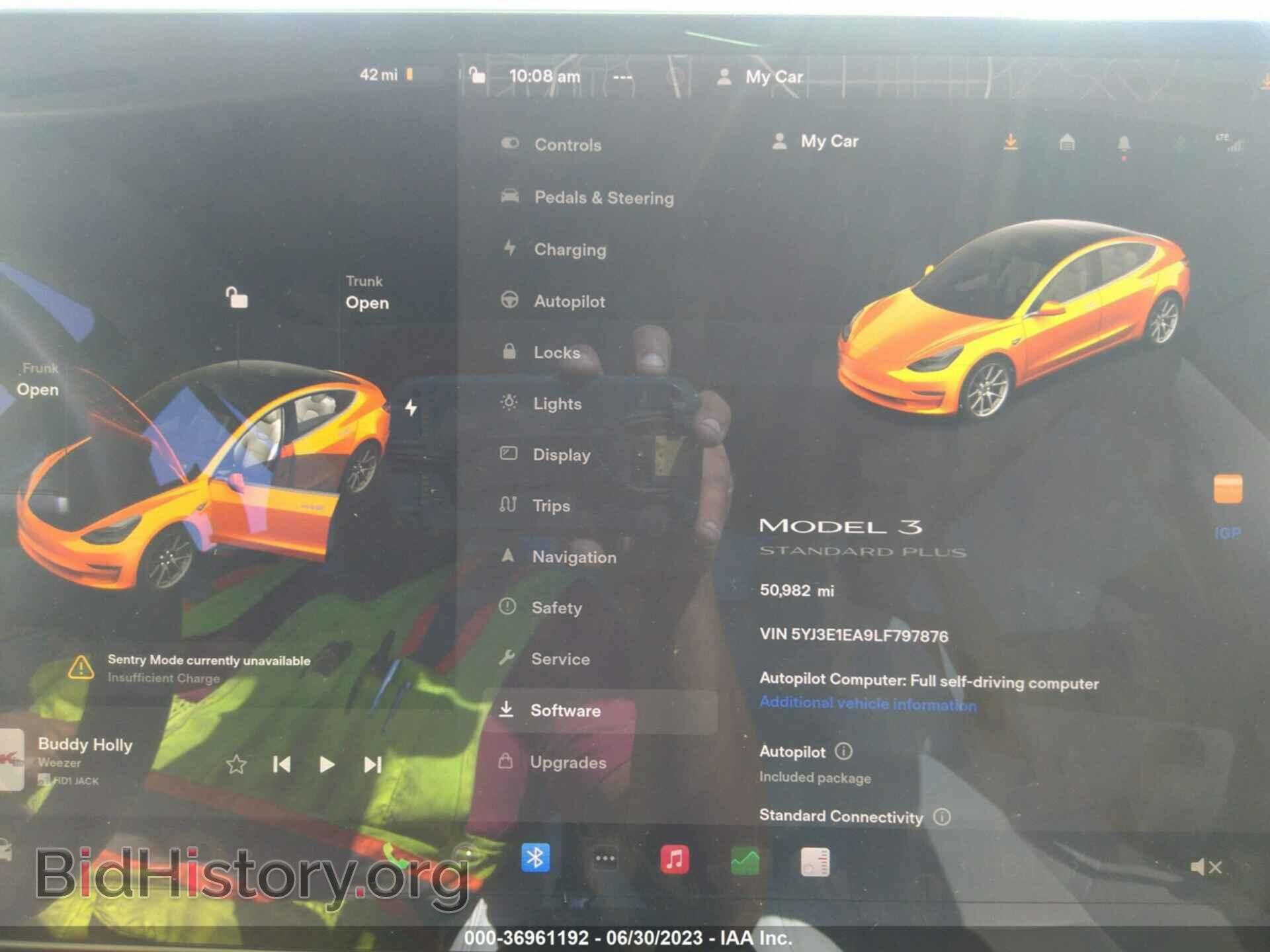 2020 TESLA MODEL 3 - VIN: 5YJ3E1EA9LF797876 - Photo 7