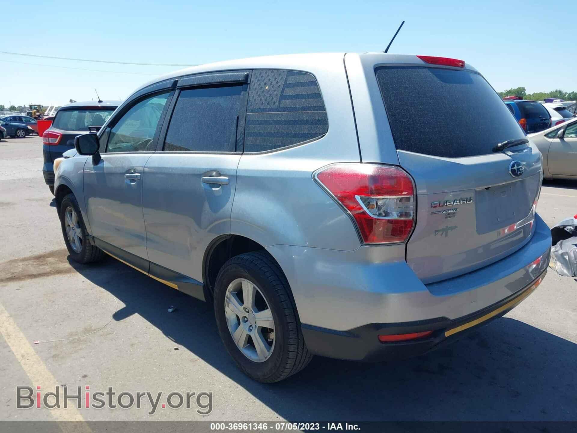 2015 SUBARU FORESTER - VIN: JF2SJAAC0FH472571 - Фото 3