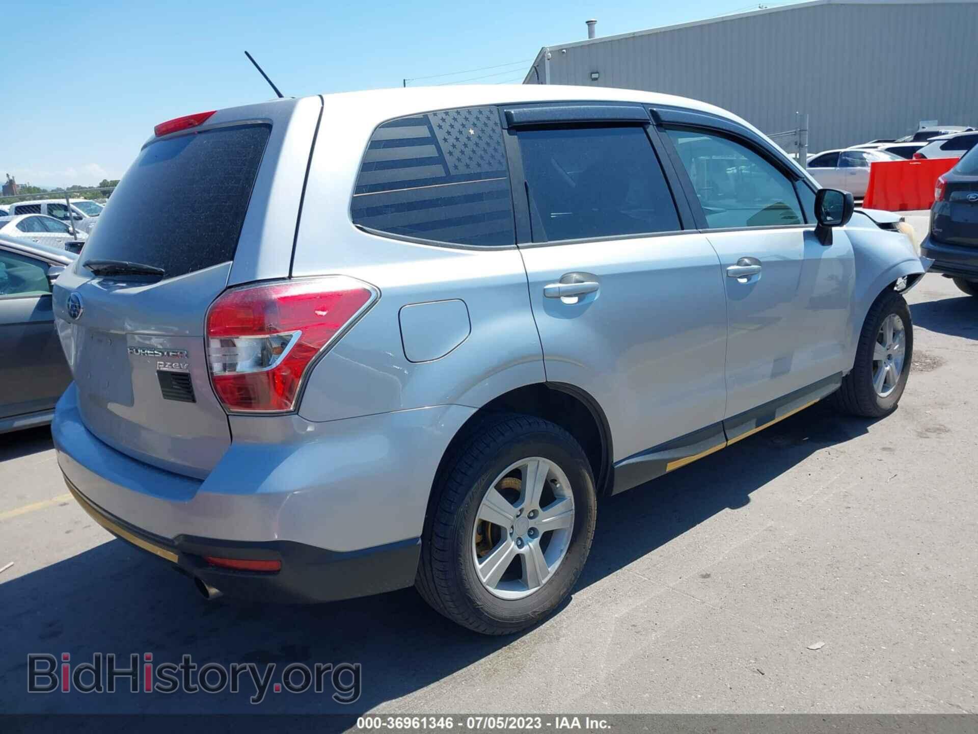2015 SUBARU FORESTER - VIN: JF2SJAAC0FH472571 - Фото 4