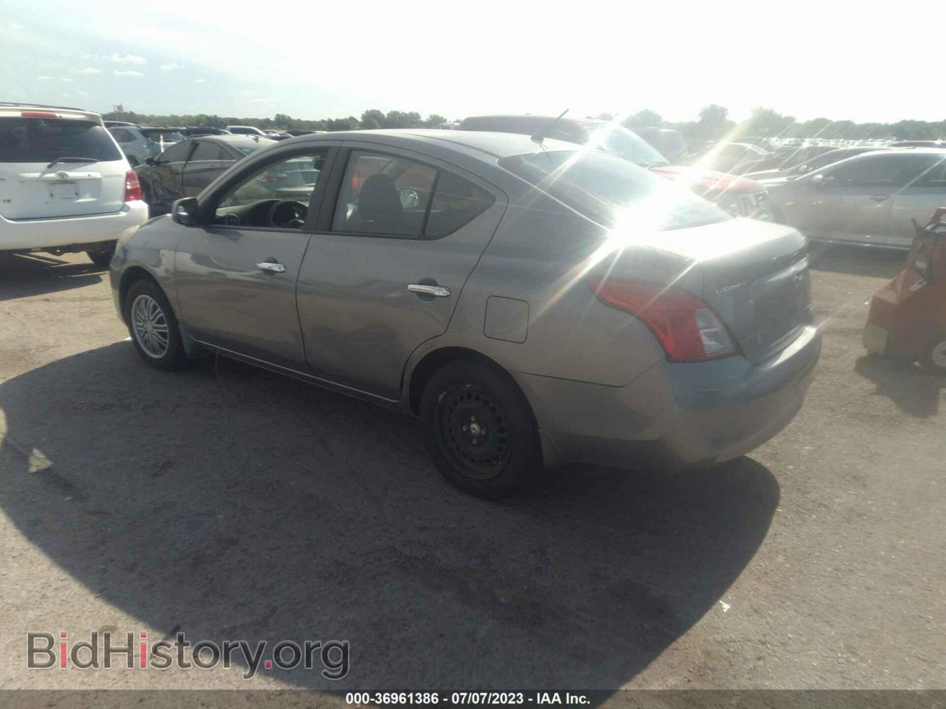 2012 NISSAN VERSA - VIN: 3N1CN7AP6CL859106 - Фото 3