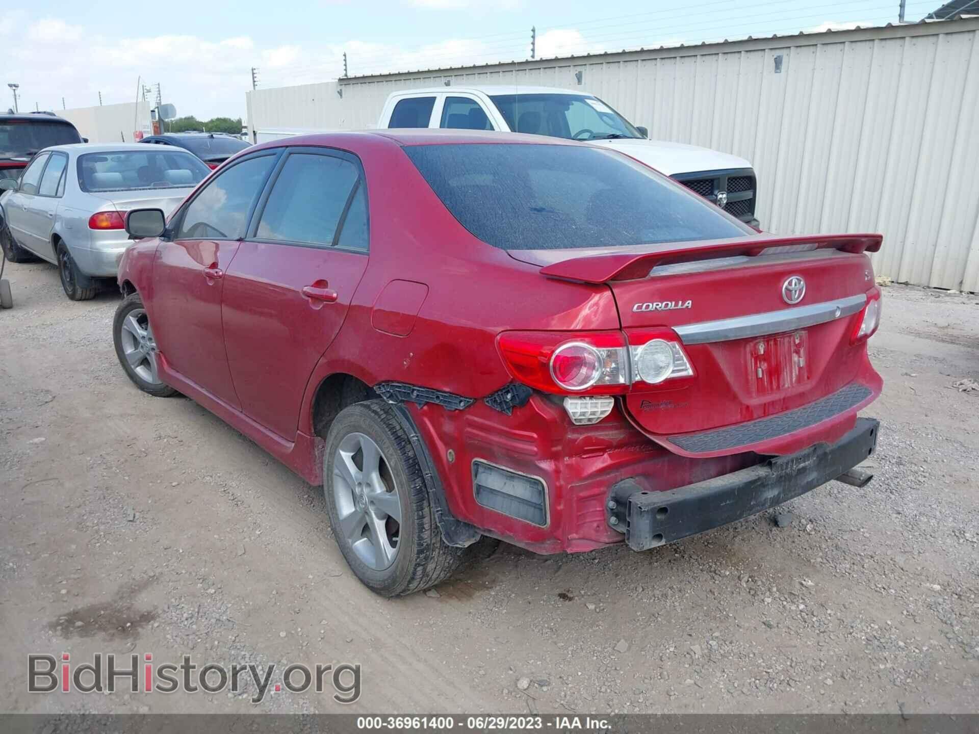 2011 TOYOTA COROLLA - VIN: 2T1BU4EEXBC702747 - Фото 3