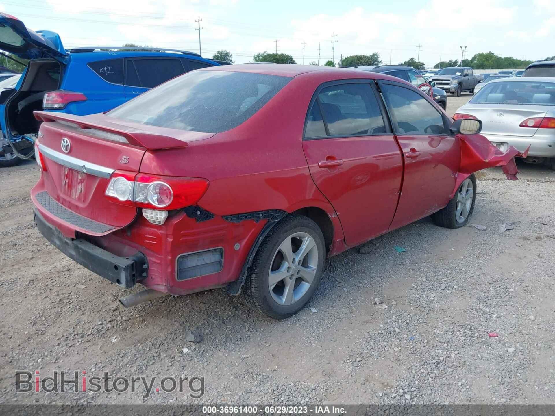 2011 TOYOTA COROLLA - VIN: 2T1BU4EEXBC702747 - Фото 4