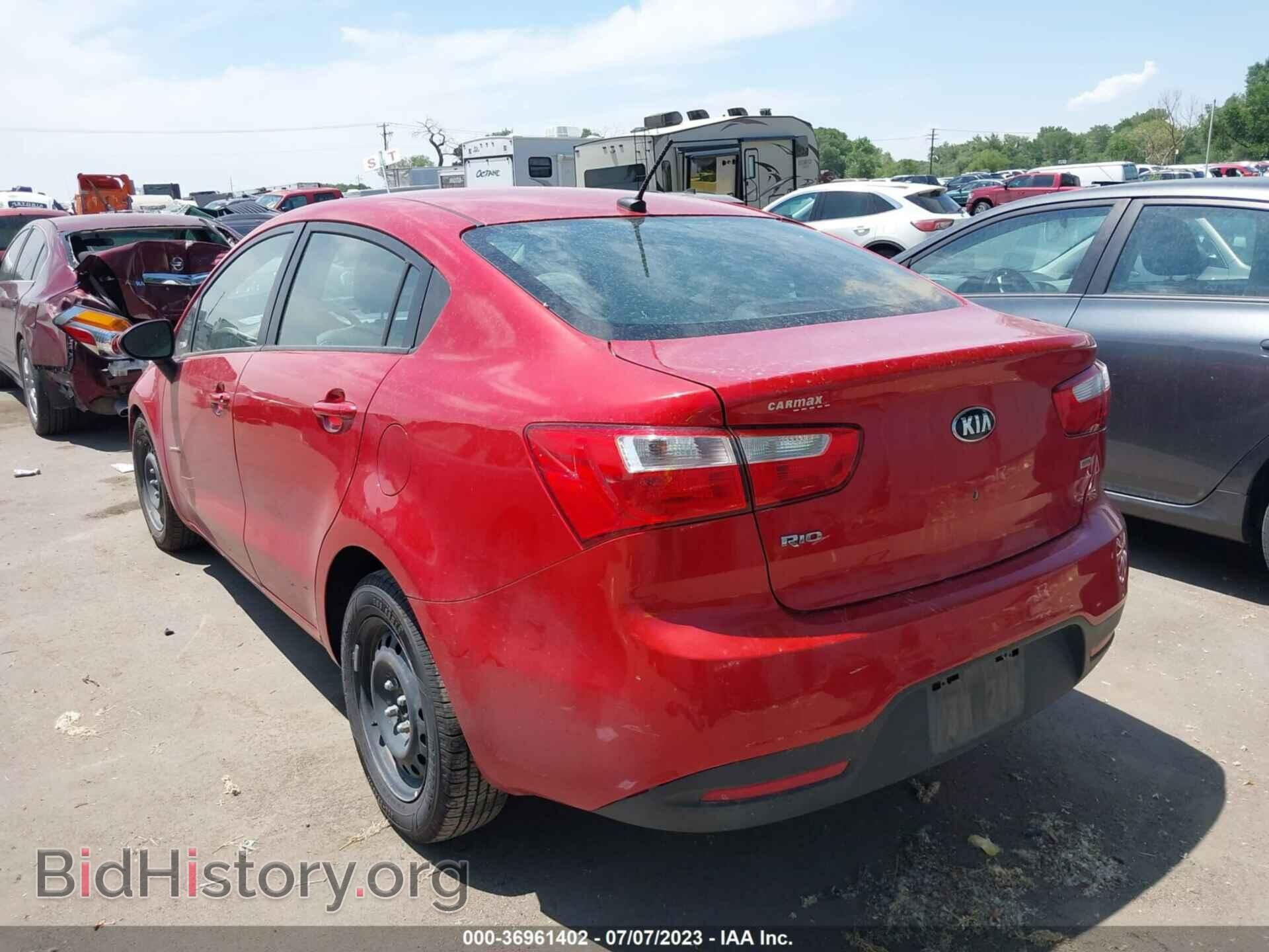 2013 KIA RIO - VIN: KNADM4A38D6286038 - Photo 3