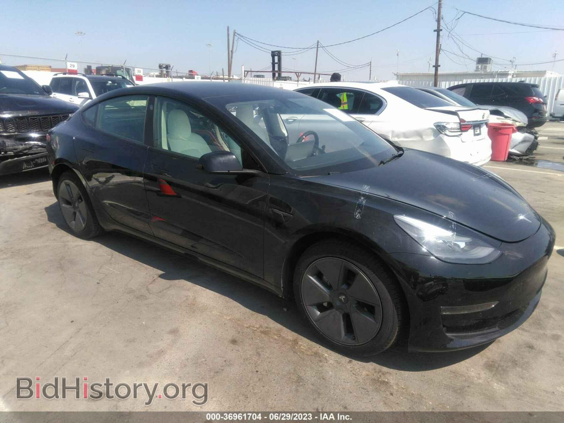 Фотография 5YJ3E1EA5NF361450 - TESLA MODEL 3 2022