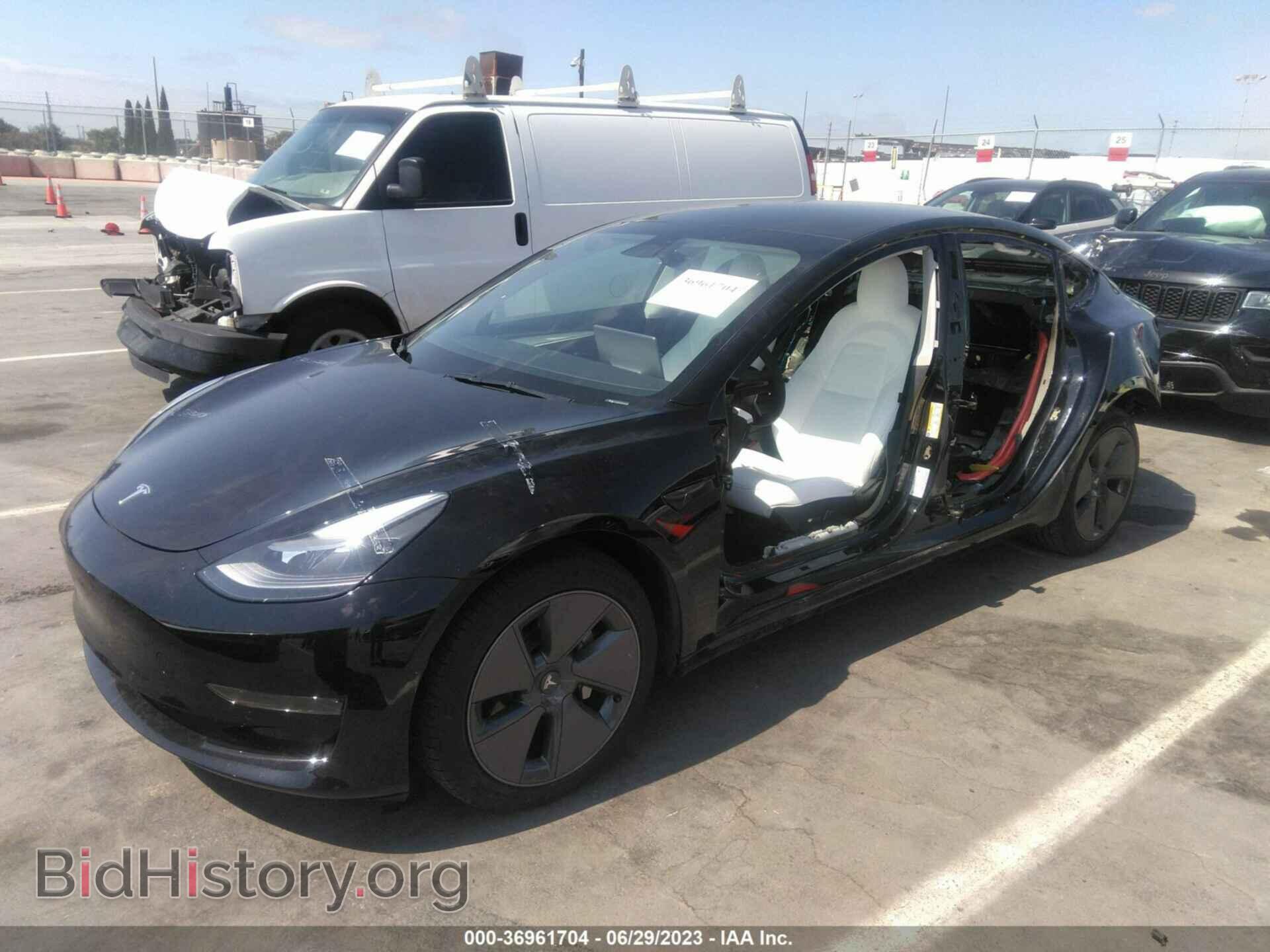 2022 TESLA MODEL 3 - VIN: 5YJ3E1EA5NF361450 - Photo 2