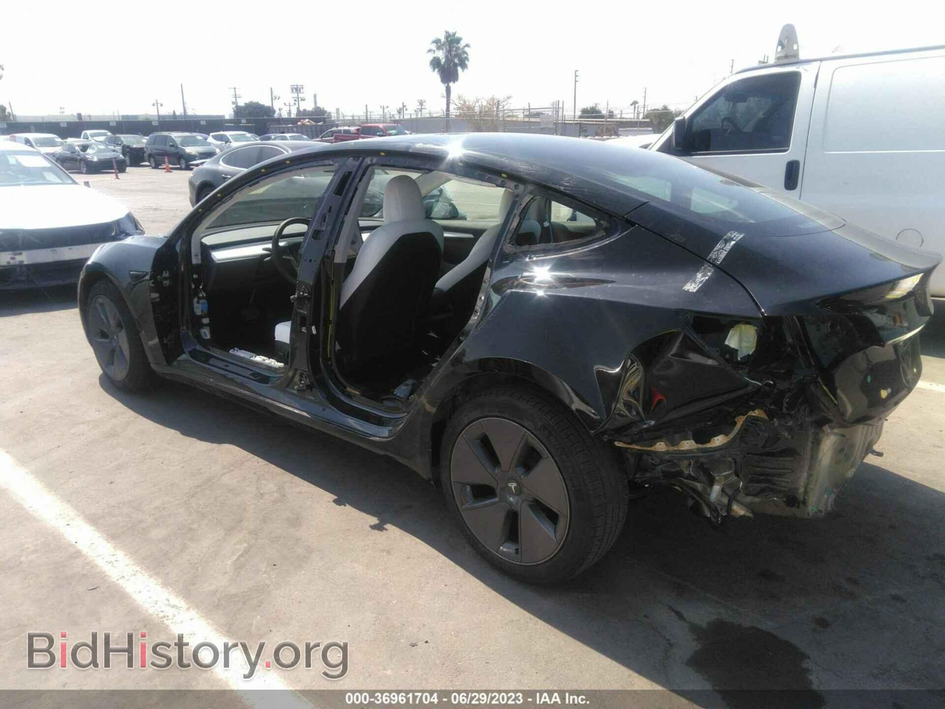 2022 TESLA MODEL 3 - VIN: 5YJ3E1EA5NF361450 - Photo 3
