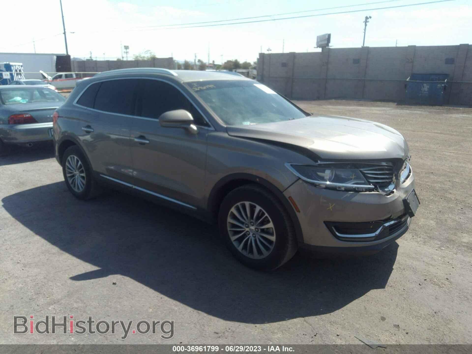 Photo 2LMTJ8KR5GBL62001 - LINCOLN MKX 2016