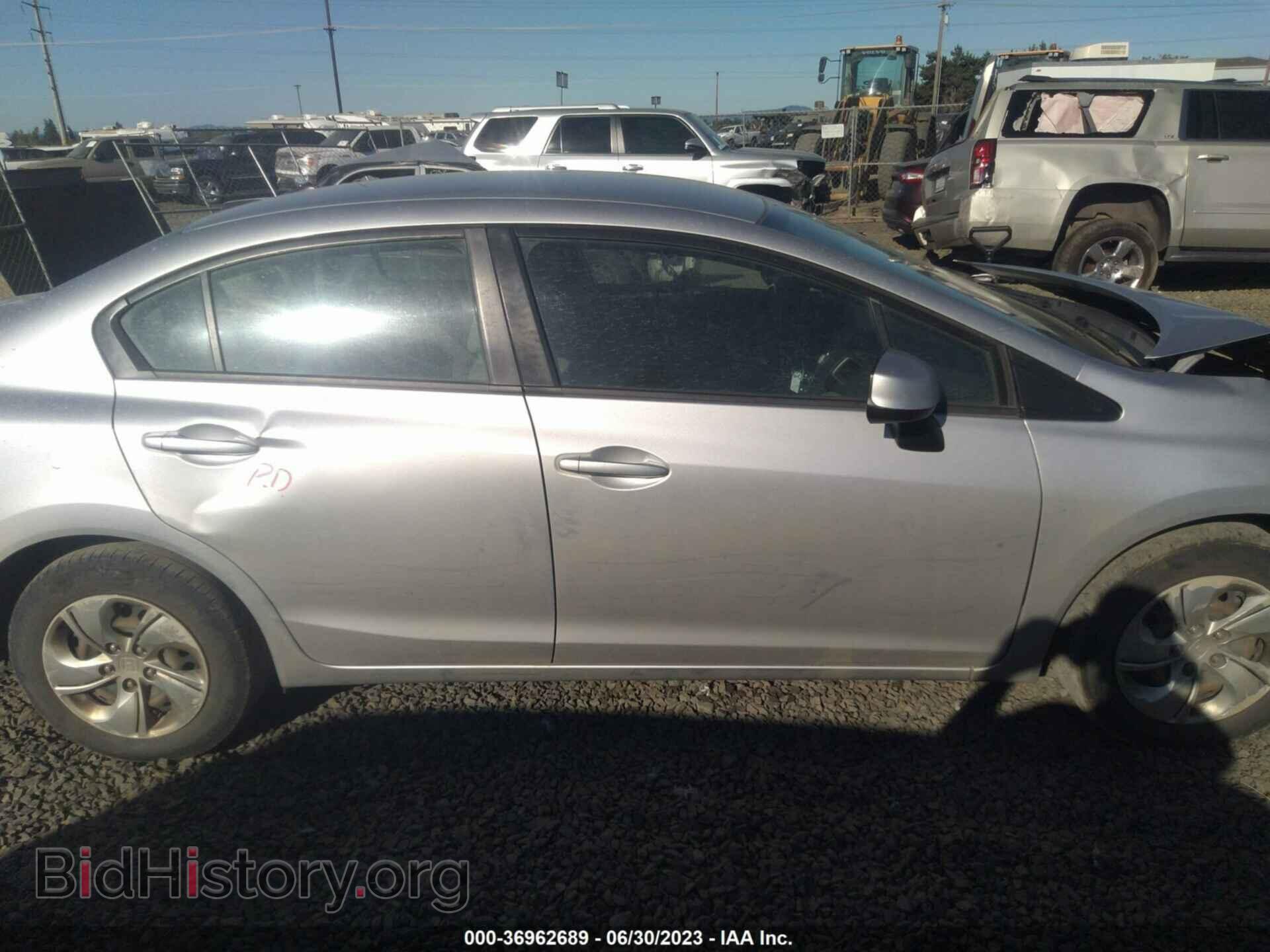2013 HONDA CIVIC - VIN: 19XFB2F54DE270705 - Фото 14
