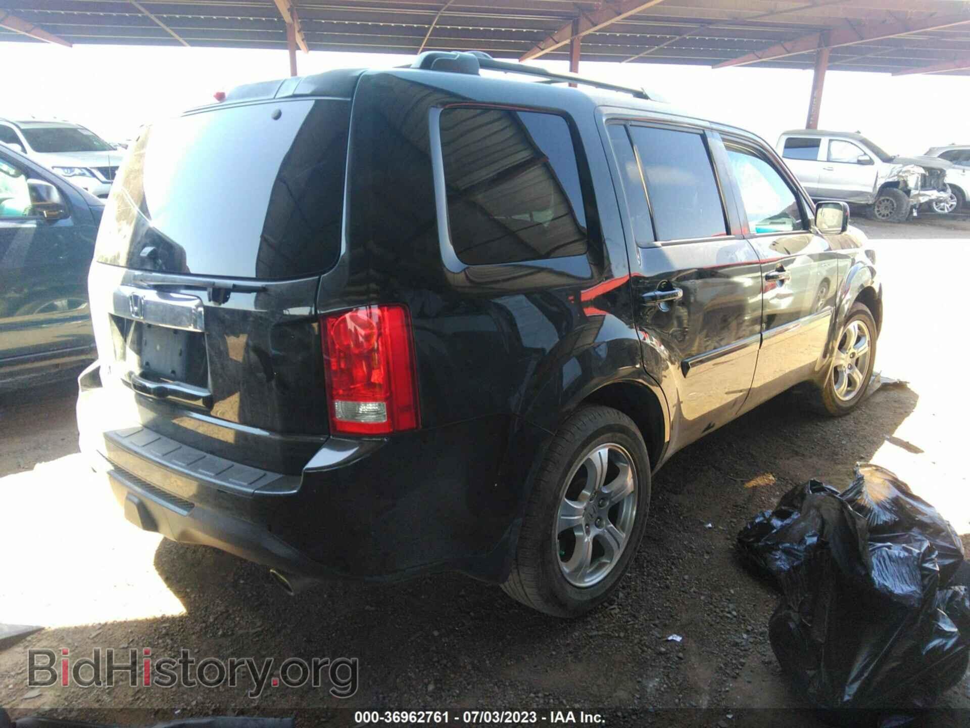 2012 HONDA PILOT - VIN: 5FNYF3H58CB037502 - Фото 4