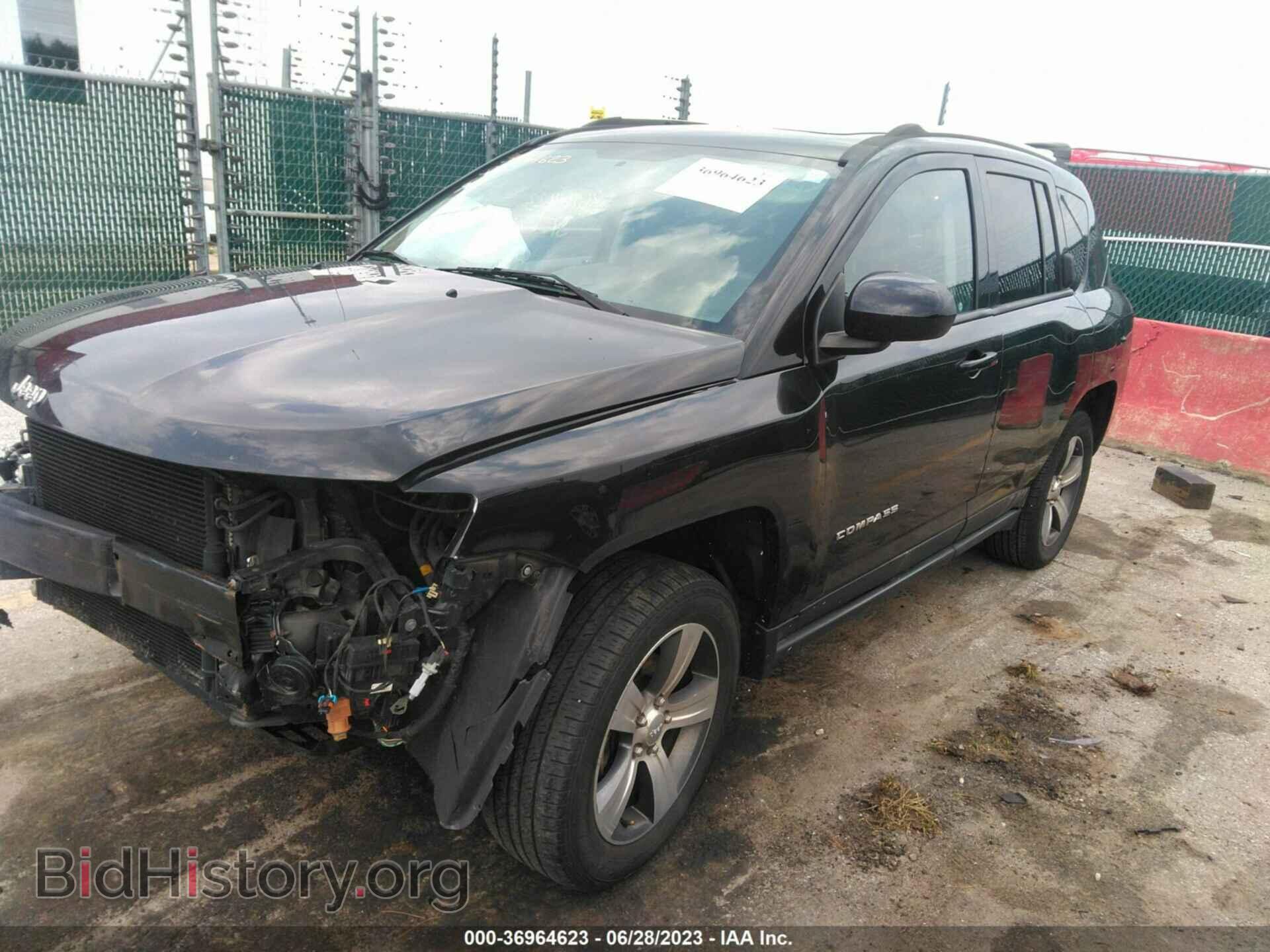 2017 JEEP COMPASS - VIN: 1C4NJDEB3HD100487 - Фото 2