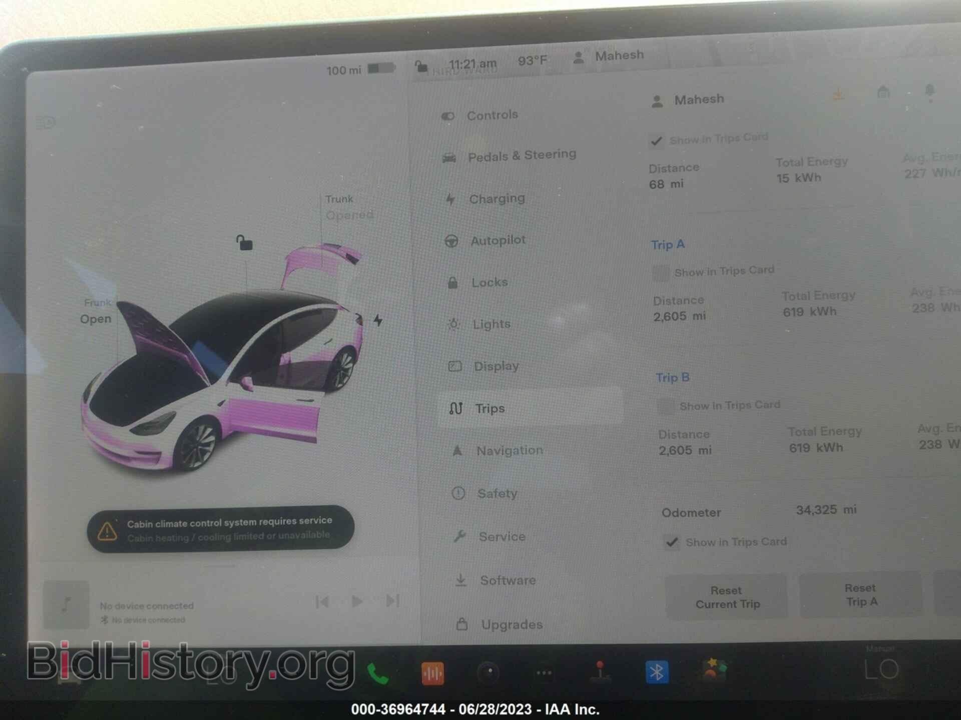 2020 TESLA MODEL 3 - VIN: 5YJ3E1EA4LF661252 - Фото 7