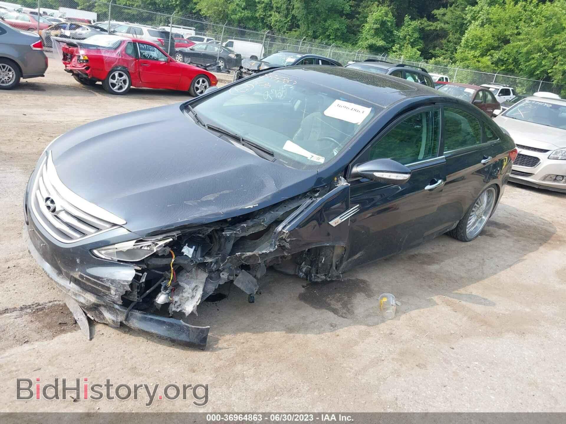 2014 HYUNDAI SONATA - VIN: 5NPEC4AB6EH882273 - Фото 2
