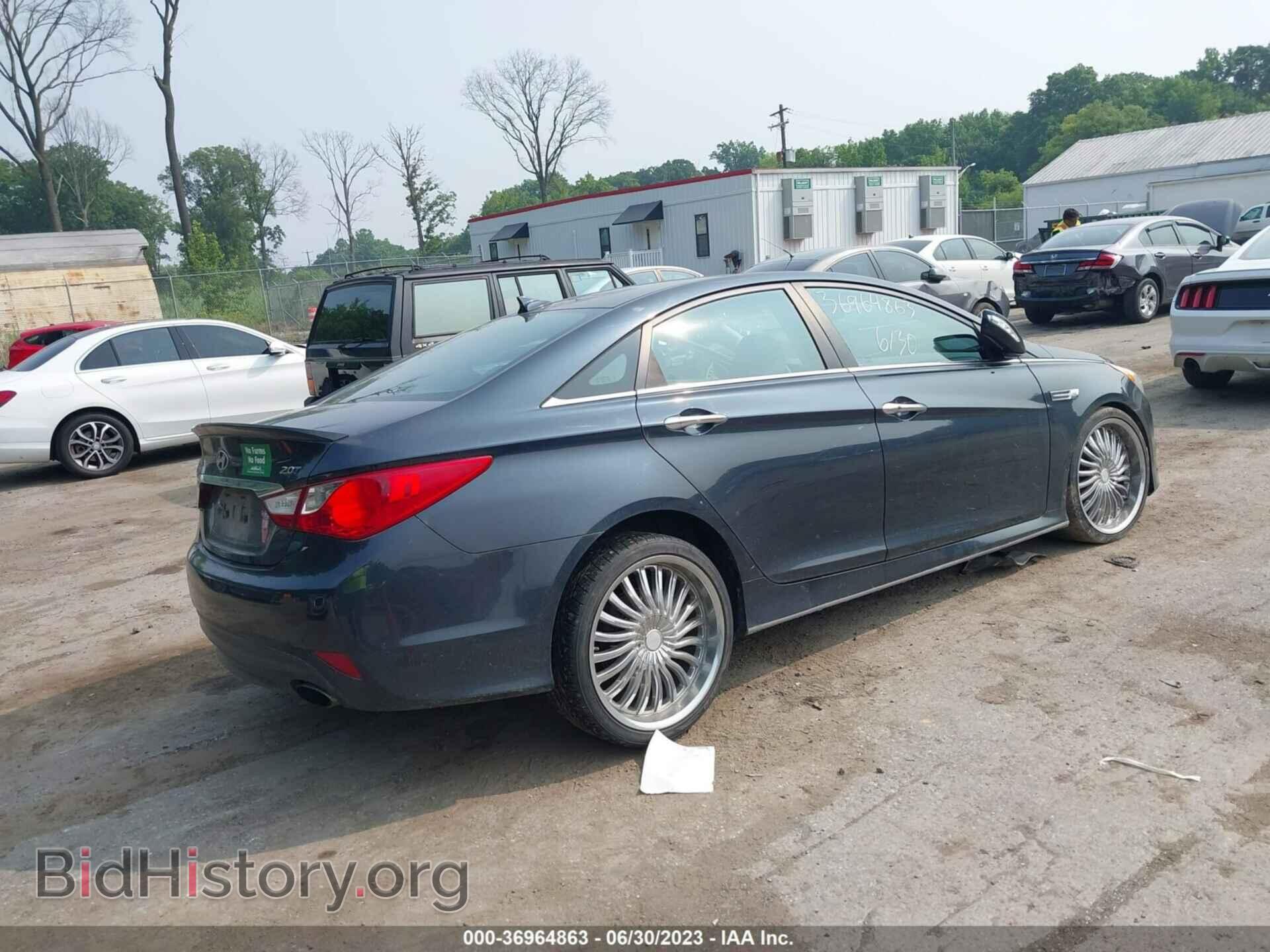 2014 HYUNDAI SONATA - VIN: 5NPEC4AB6EH882273 - Фото 4