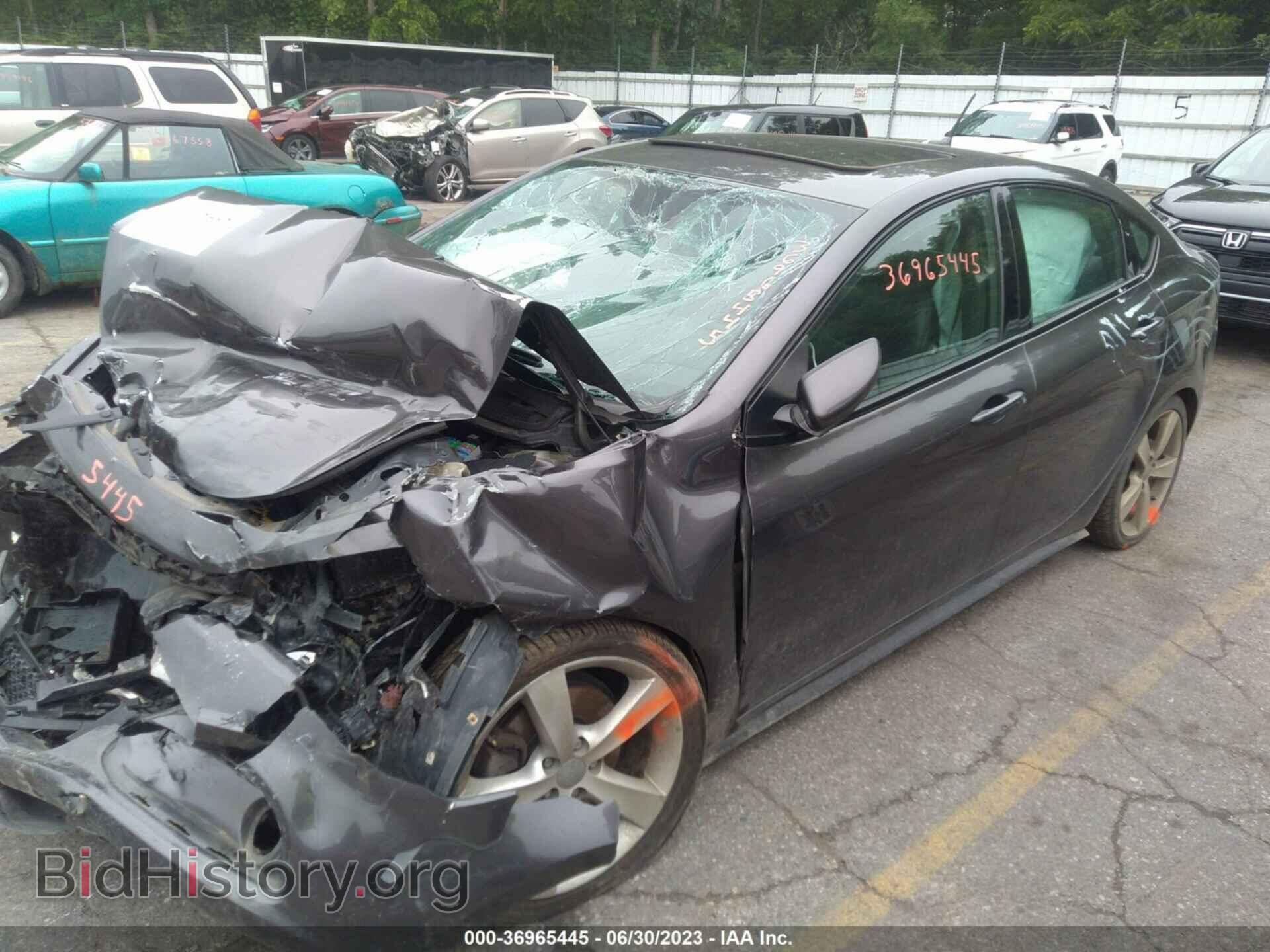 2015 DODGE DART - VIN: 1C3CDFEB8FD111562 - Фото 2