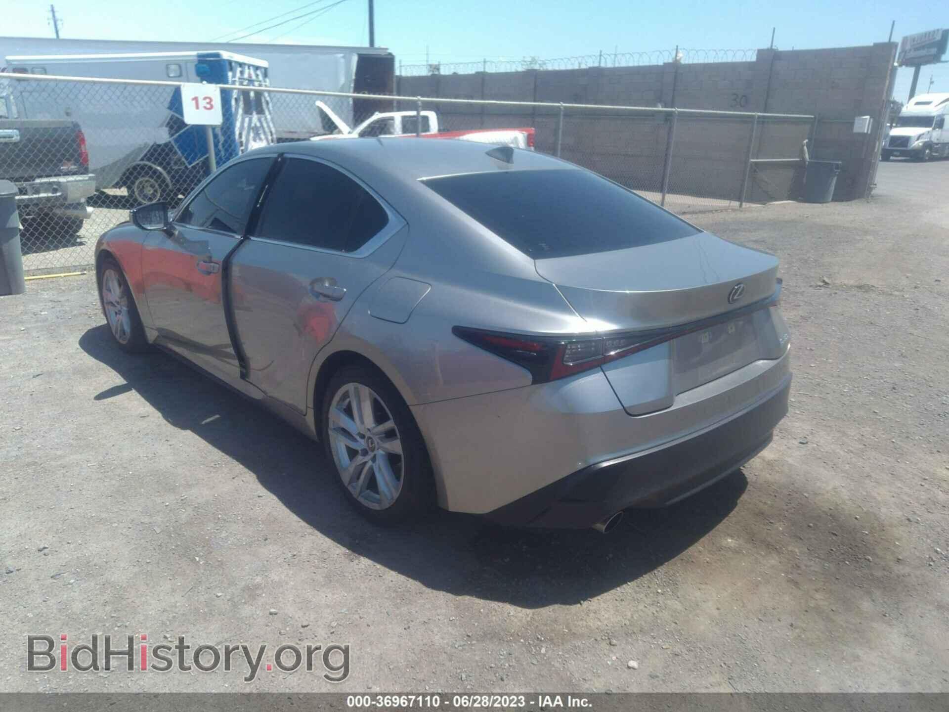 2022 LEXUS IS - VIN: JTHAA1D28N5122178 - Фото 3