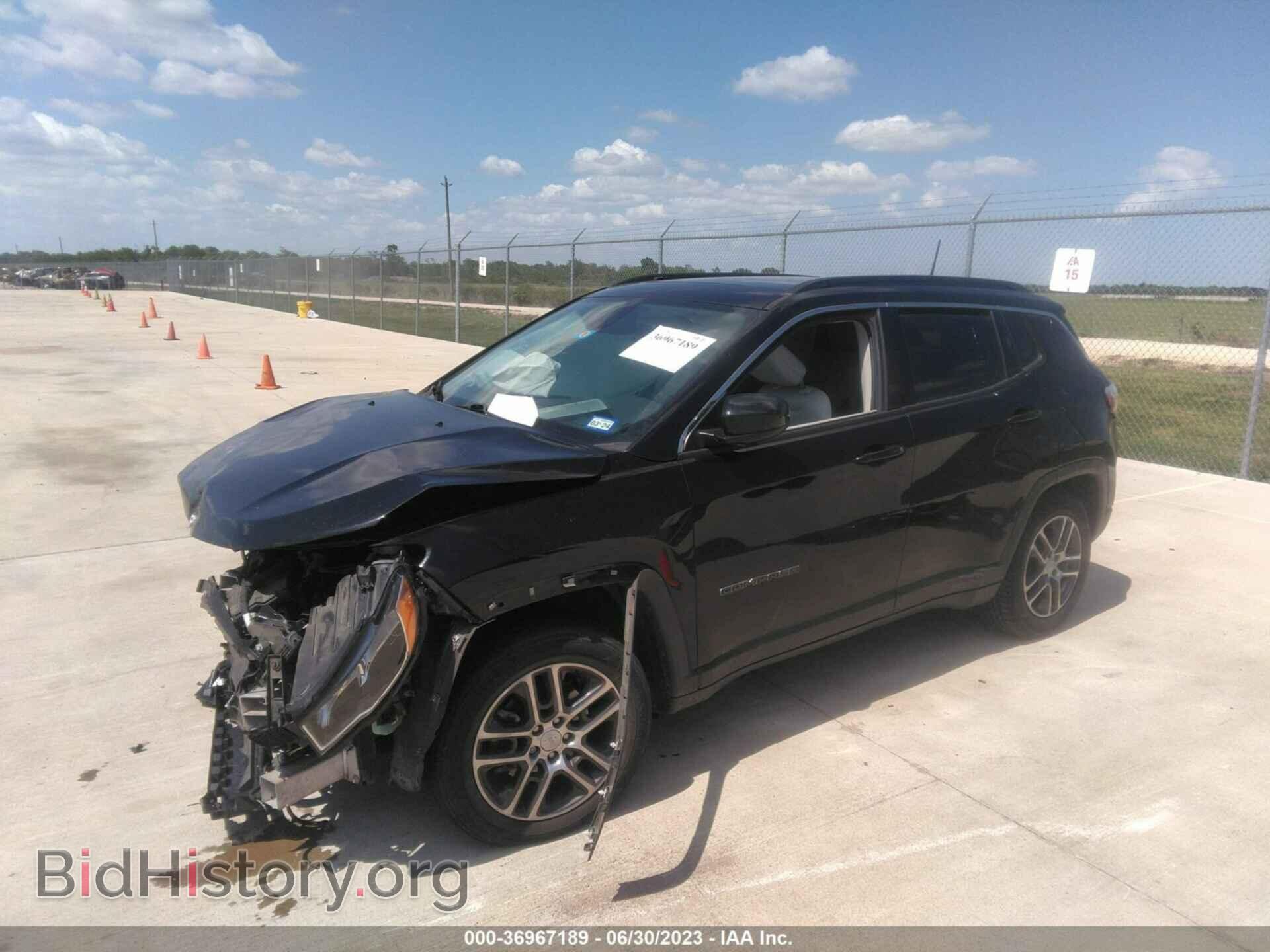 2019 JEEP COMPASS - VIN: 3C4NJCBB2KT726130 - Фото 2