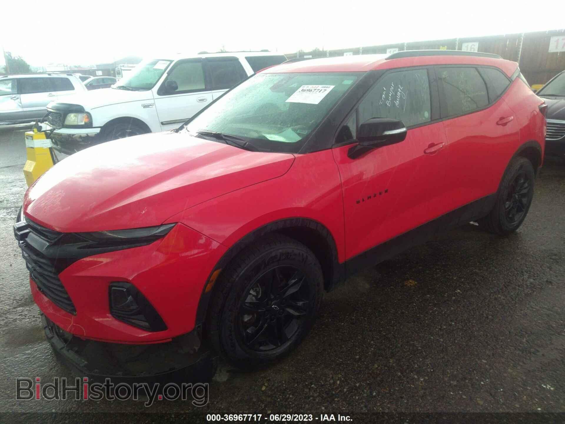 2021 CHEVROLET BLAZER - VIN: 3GNKBCRS9MS519692 - Фото 2