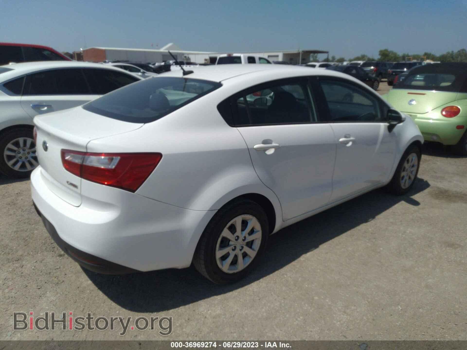 2014 KIA RIO - VIN: KNADN4A38E6414843 - Фото 4