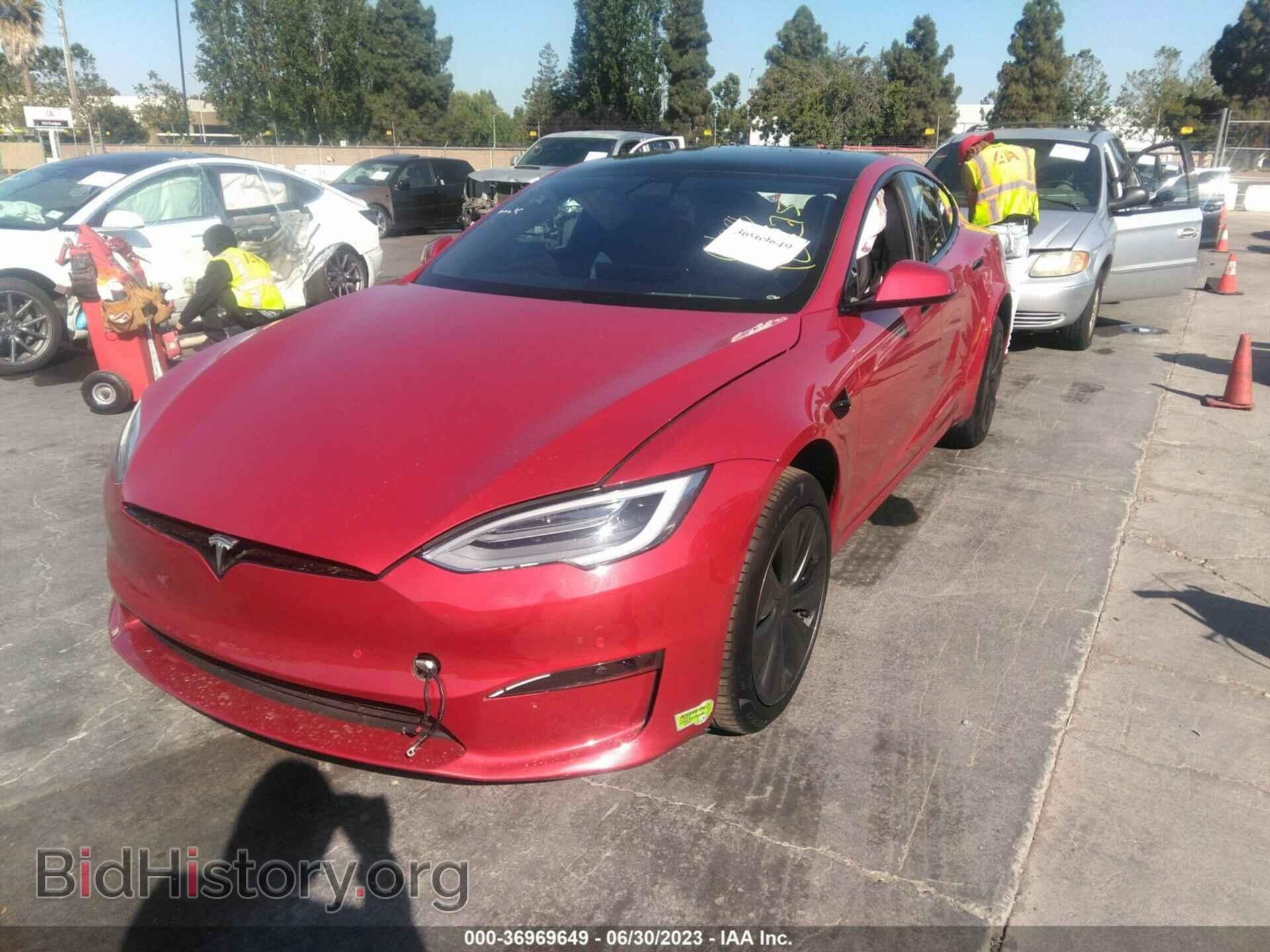 2021 TESLA MODEL S - VIN: 5YJSA1E54MF430623 - Photo 2
