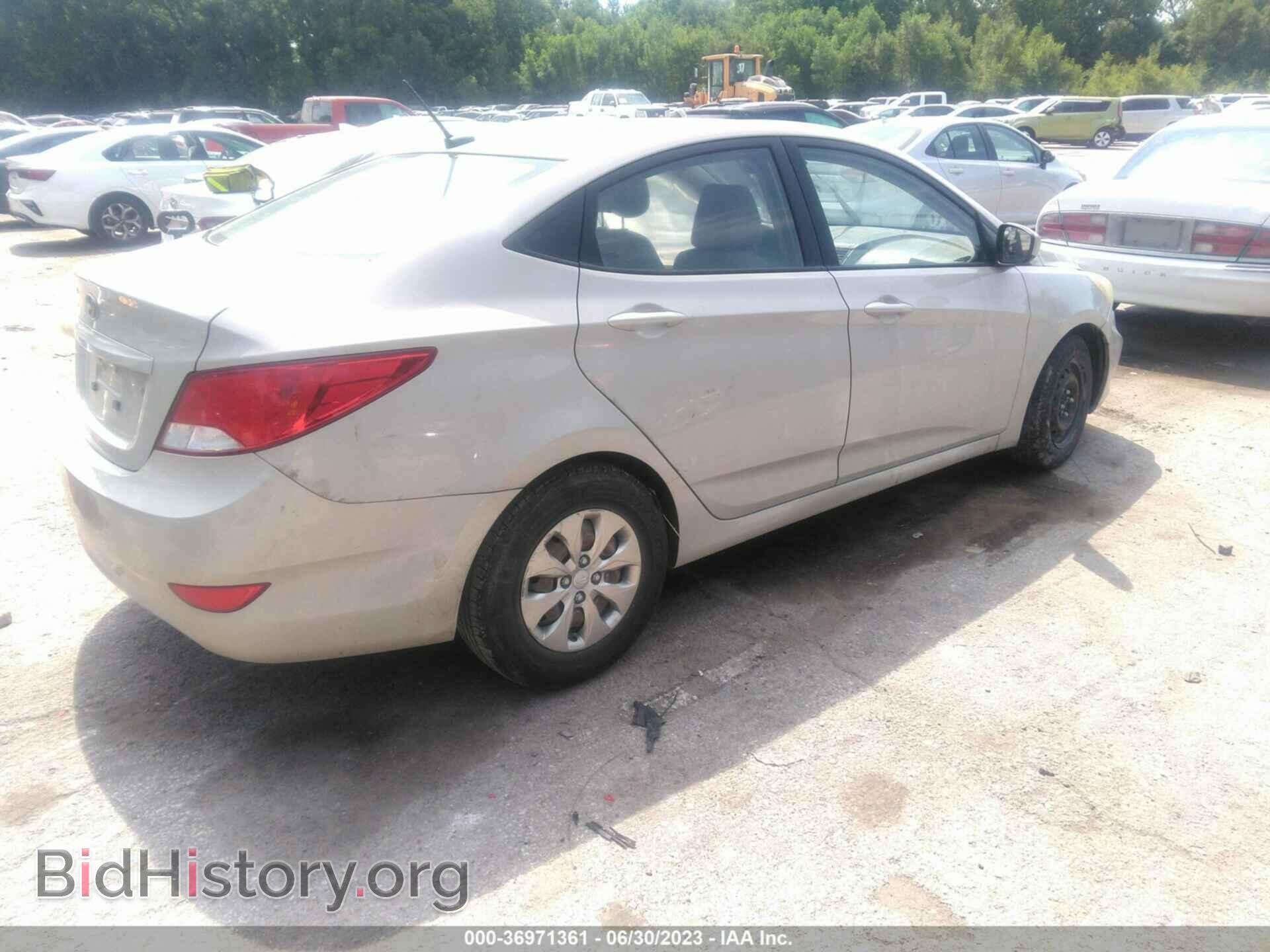 2016 HYUNDAI ACCENT - VIN: KMHCT4AE8GU999049 - Фото 4