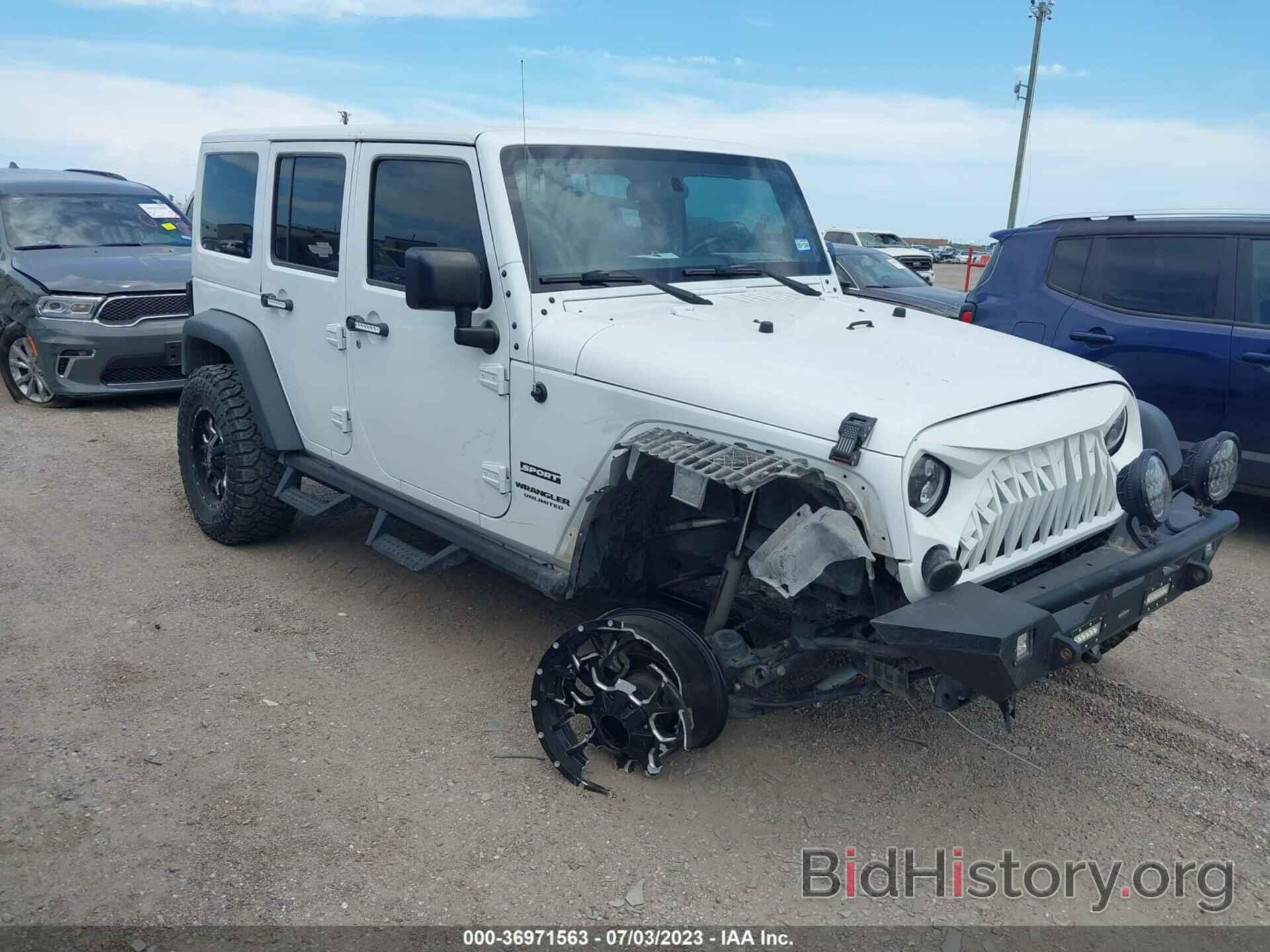 Photo 1C4BJWDG6GL130759 - JEEP WRANGLER UNLIMITED 2016