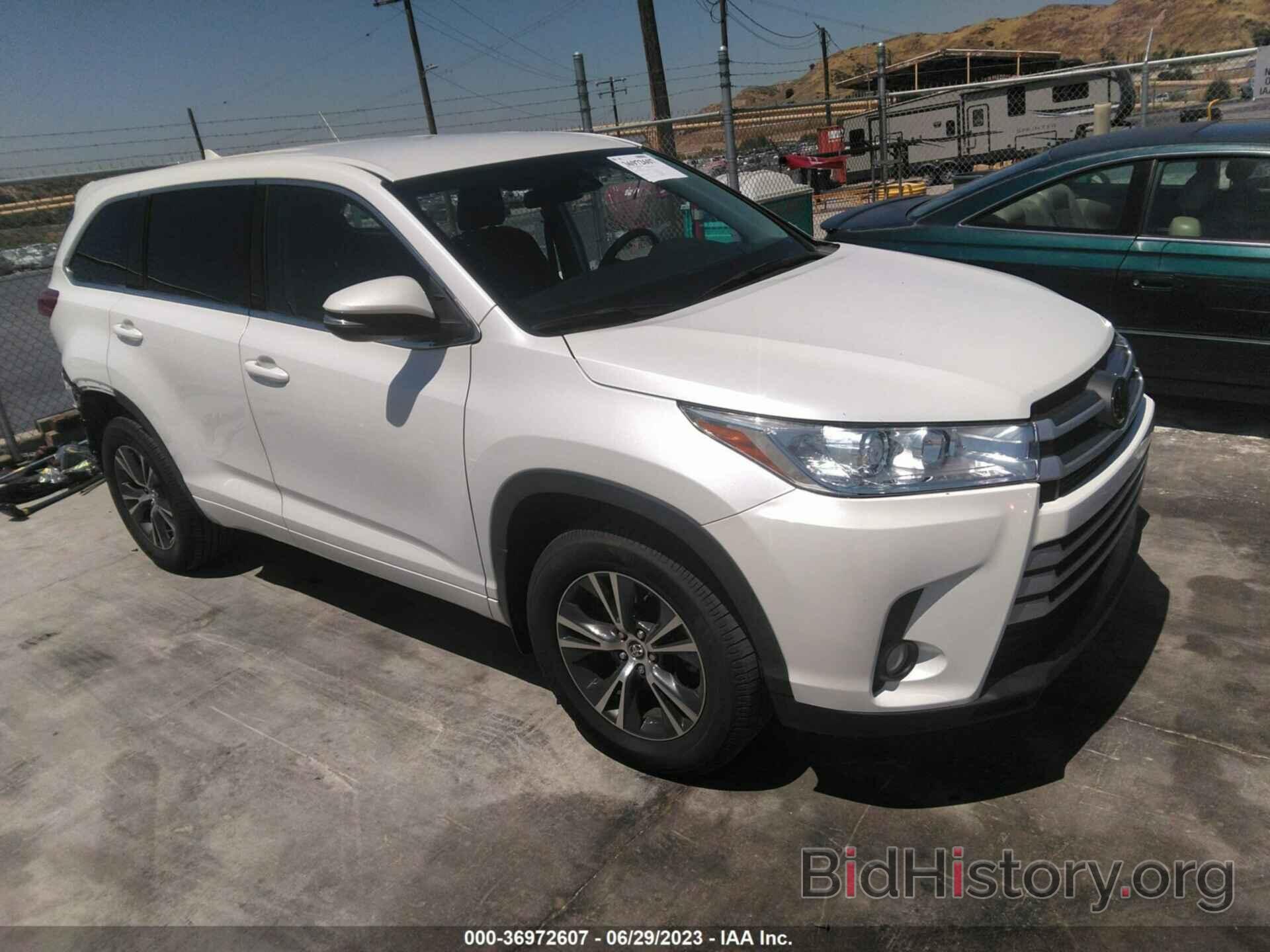 Photo 5TDBZRFH4JS823805 - TOYOTA HIGHLANDER 2018