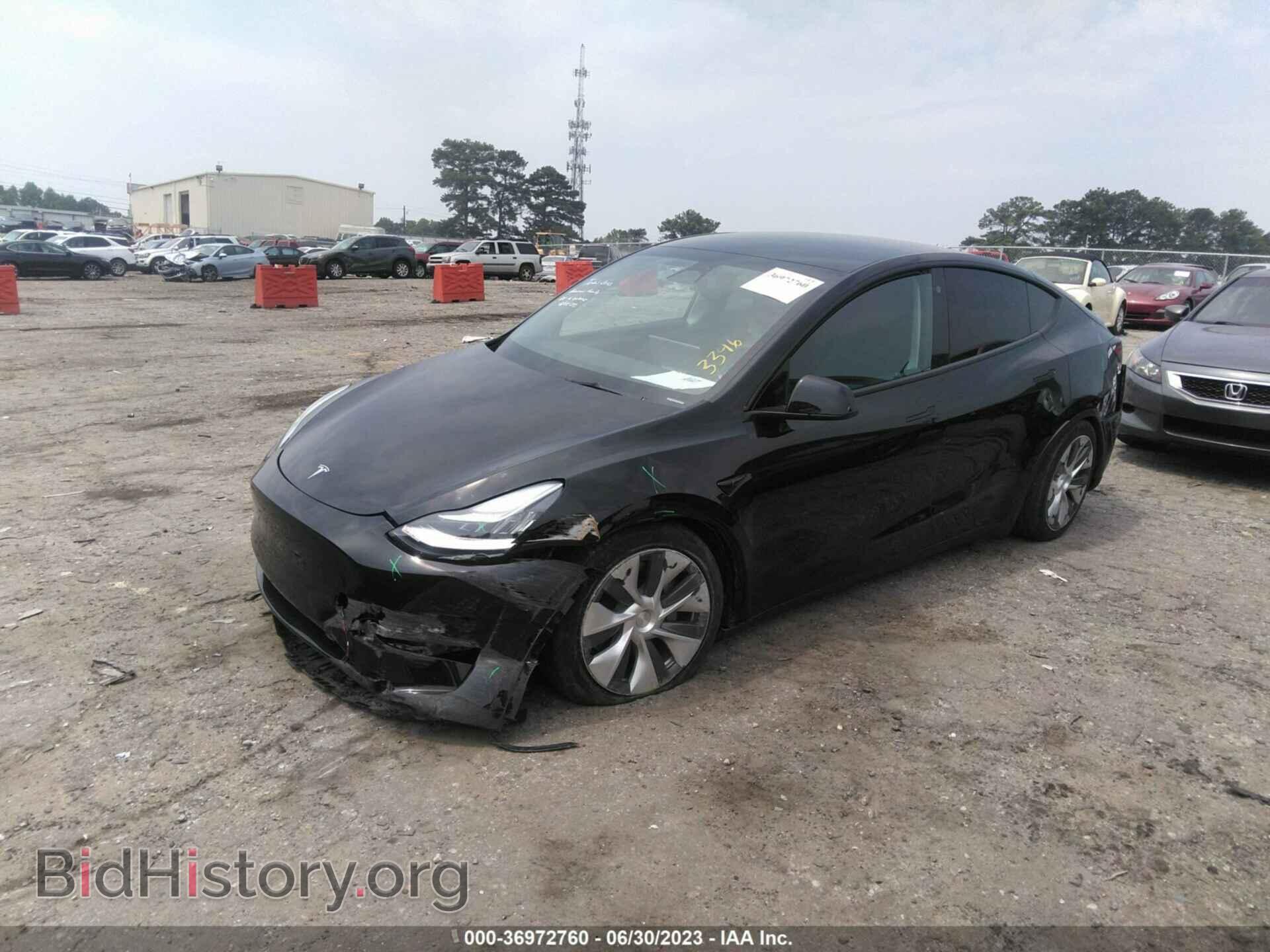 2023 TESLA MODEL Y - VIN: 7SAYGDEE5PA053346 - Фото 2