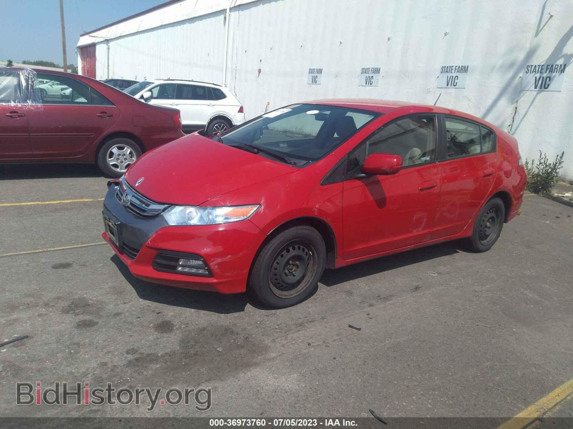2012 HONDA INSIGHT - VIN: JHMZE2H37CS004301 - Фото 2