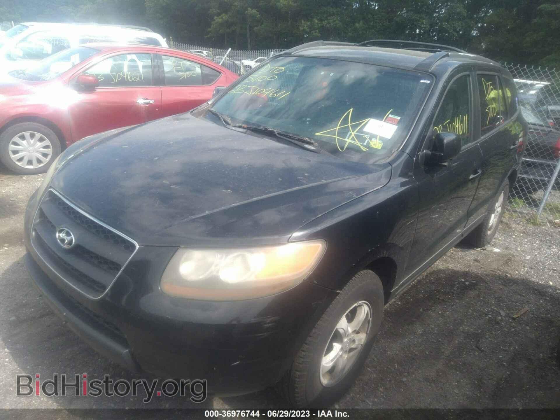 2007 HYUNDAI SANTA FE - VIN: 5NMSG13D97H093992 - Фото 2