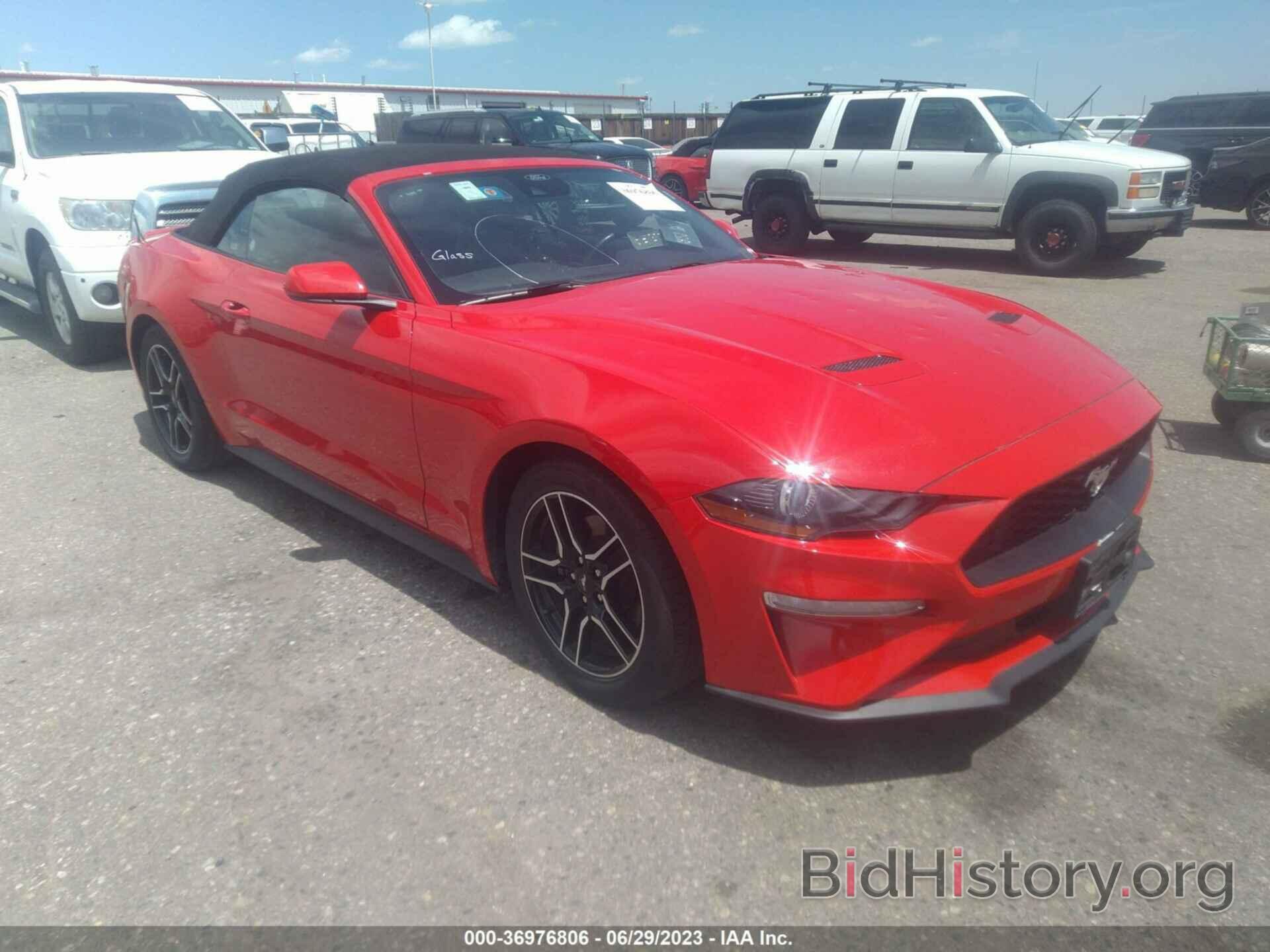 Photo 1FATP8UH6N5119484 - FORD MUSTANG 2022