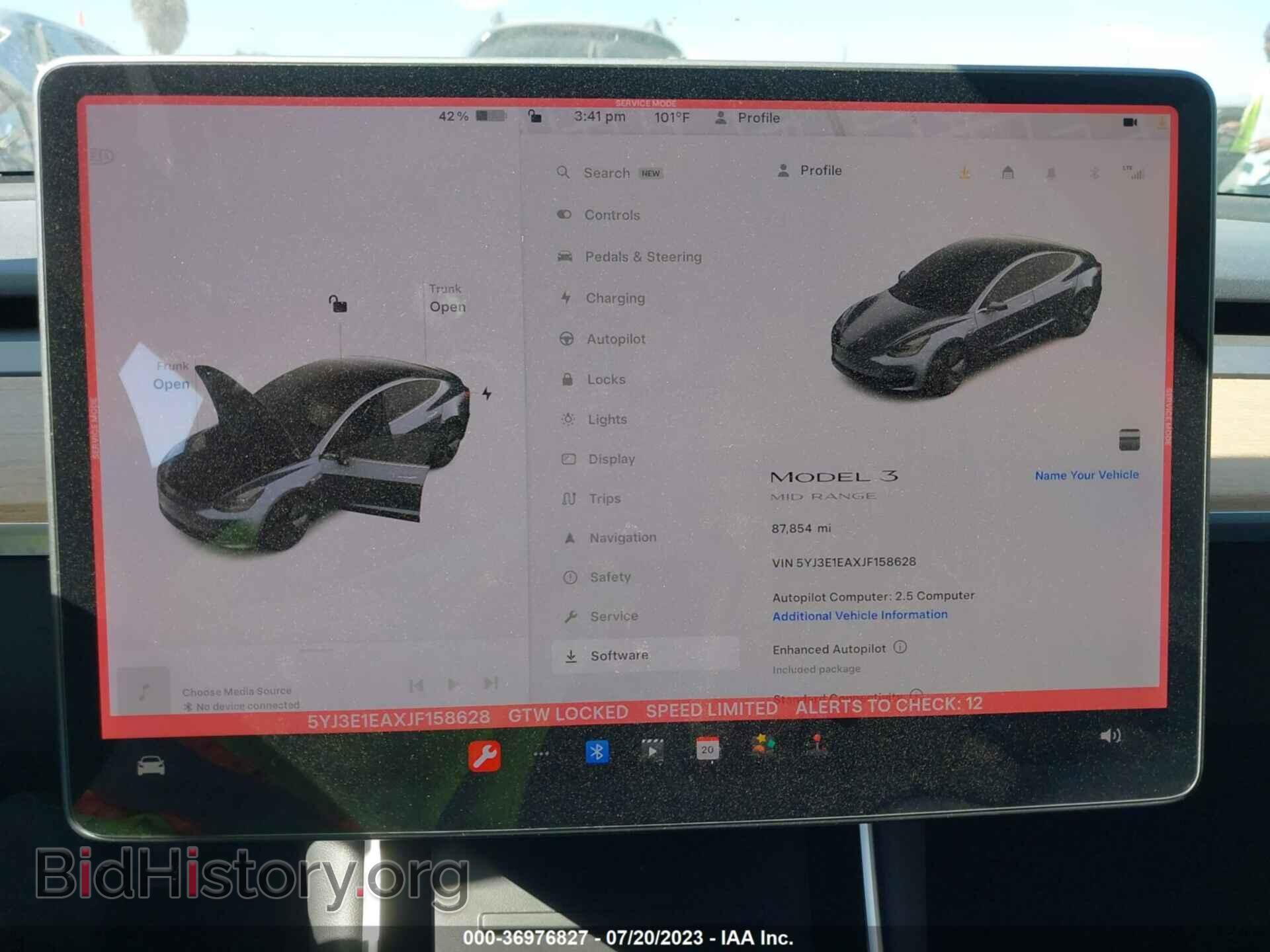 2018 TESLA MODEL 3 - VIN: 5YJ3E1EAXJF158628 - Фото 18