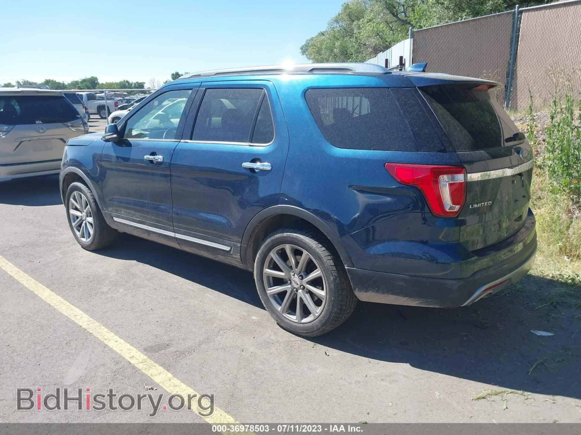 2017 FORD EXPLORER - VIN: 1FM5K8FH0HGC10026 - Фото 3