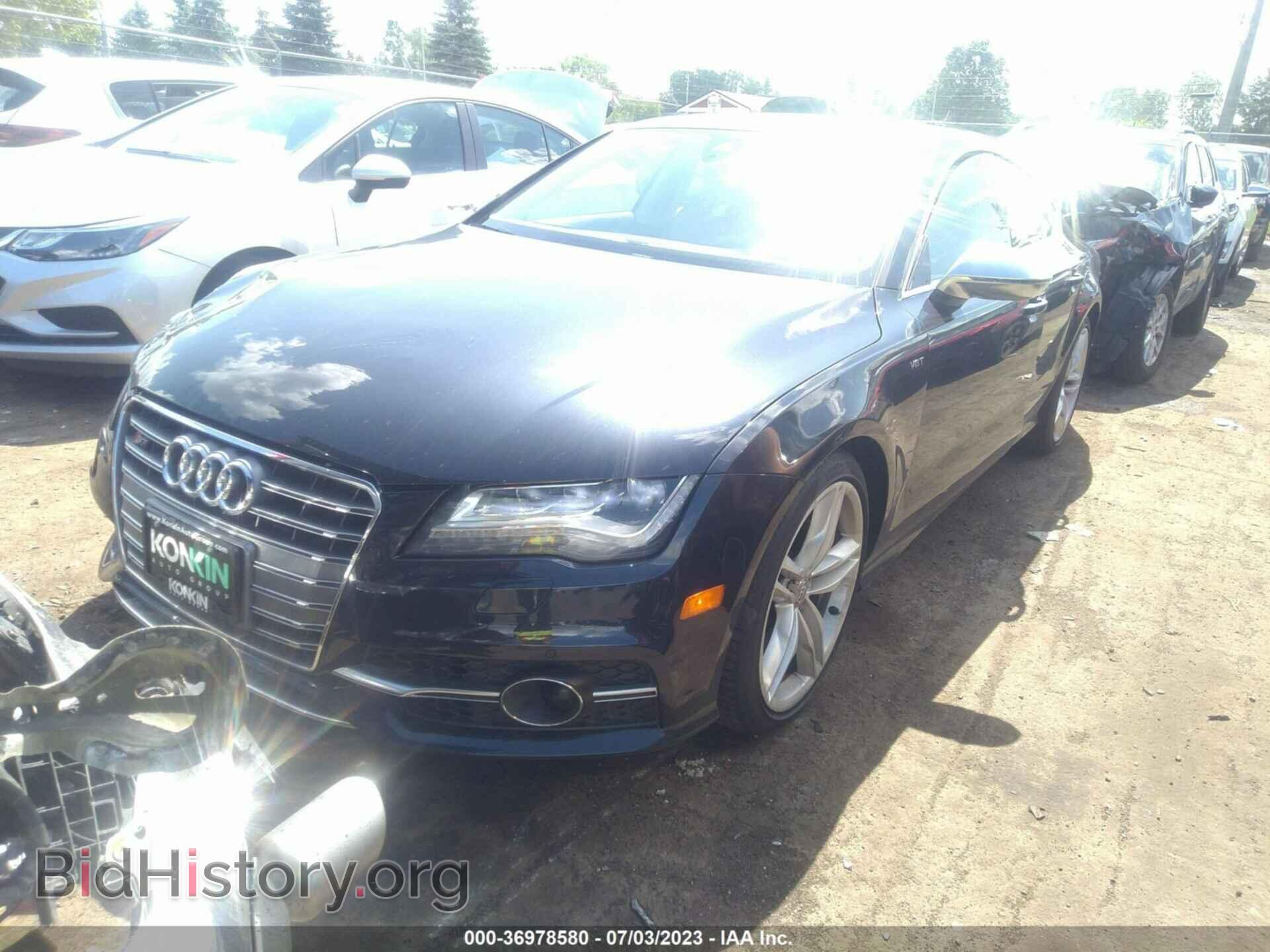 2013 AUDI S7 - VIN: WAUW2AFC9DN083722 - Фото 2