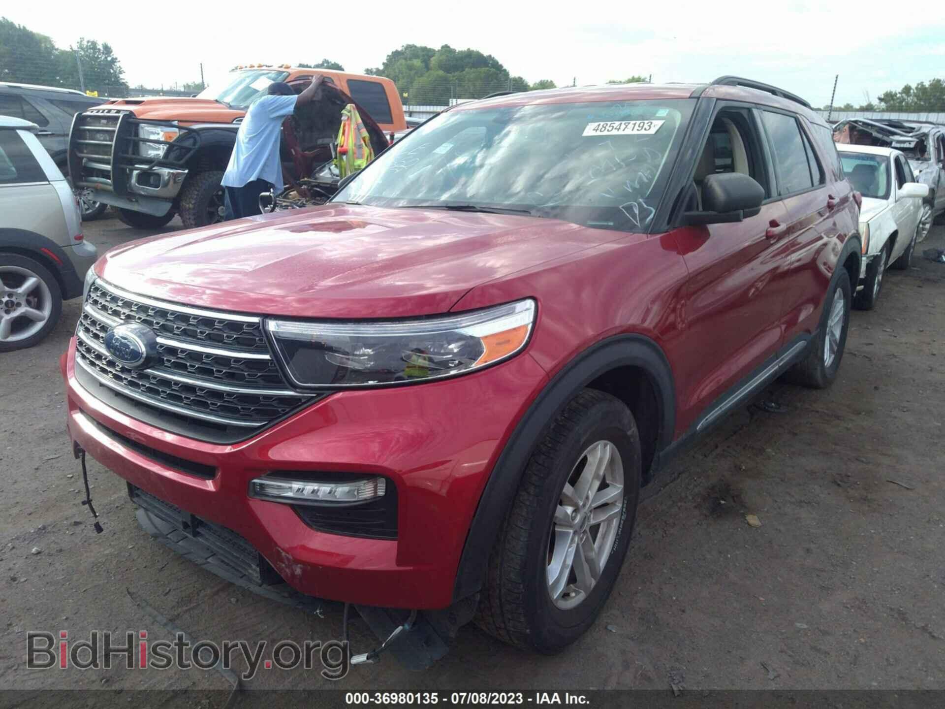 2020 FORD EXPLORER - VIN: 1FMSK7DH1LGC42072 - Фото 2