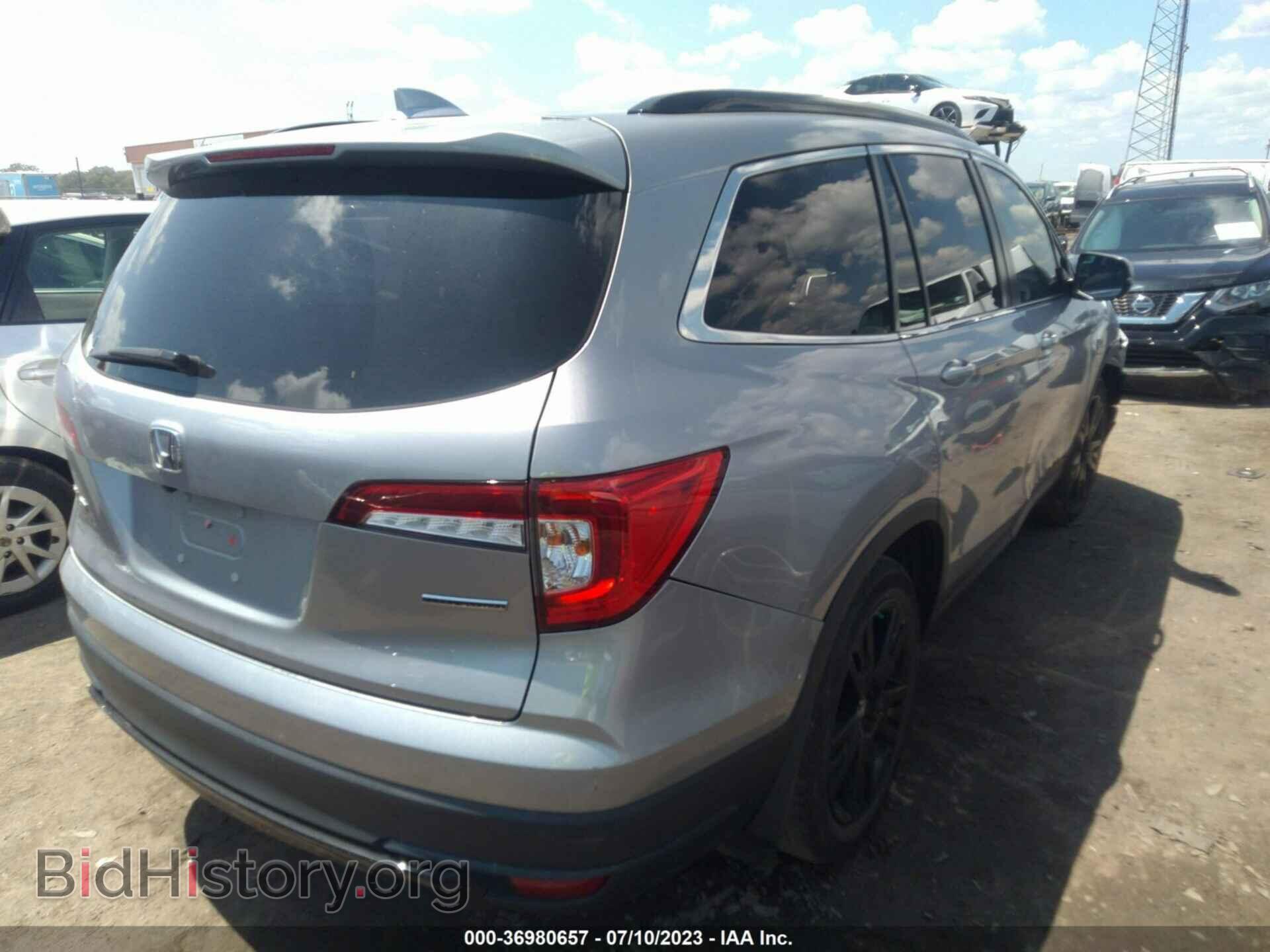 2021 HONDA PILOT - VIN: 5FNYF5H24MB029707 - Фото 4