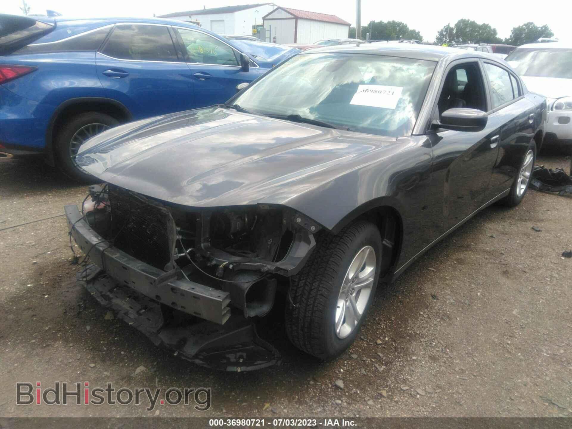 2019 DODGE CHARGER - VIN: 2C3CDXBG7KH725456 - Фото 2