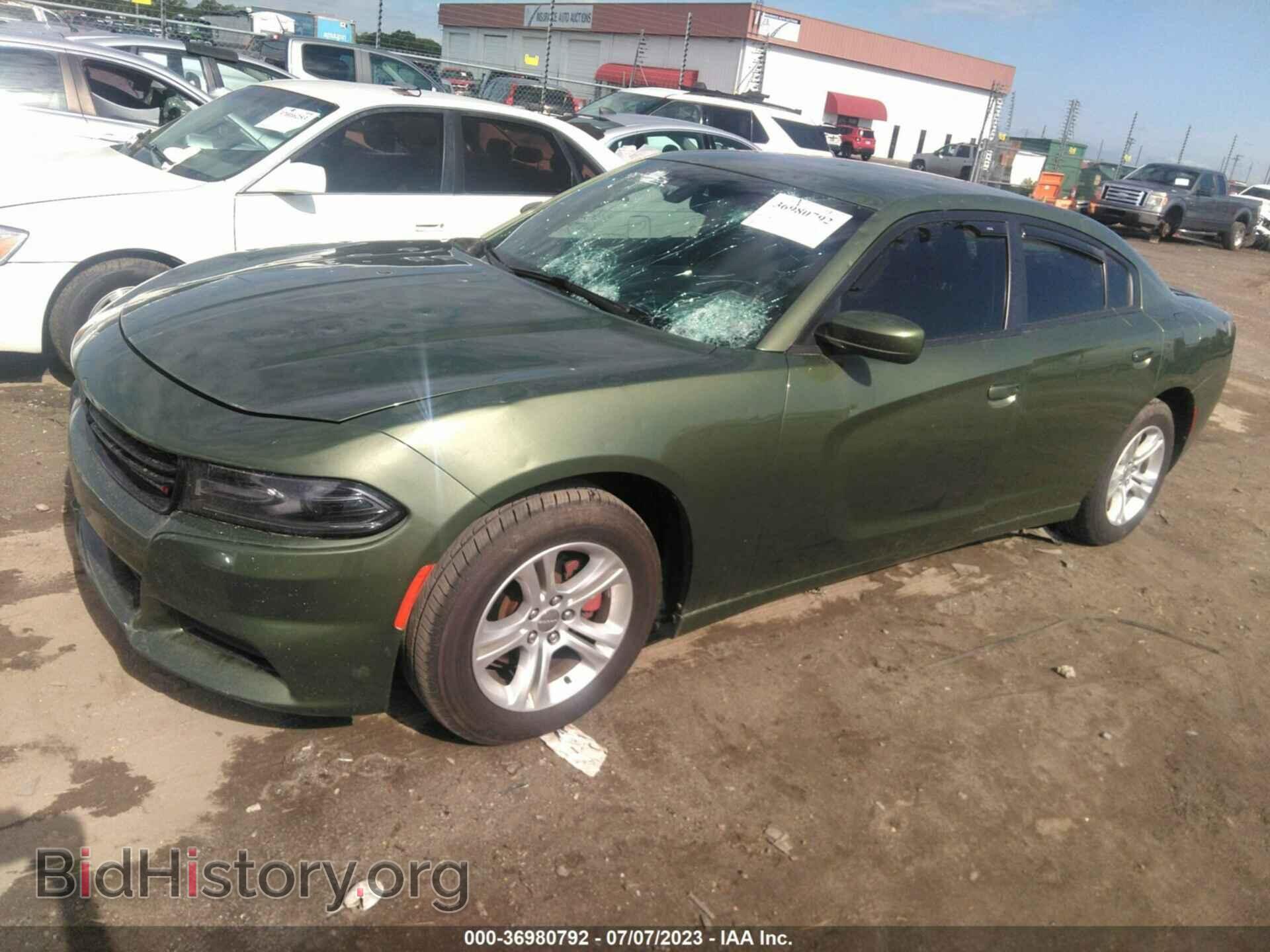 2019 DODGE CHARGER - VIN: 2C3CDXBGXKH743658 - Фото 2