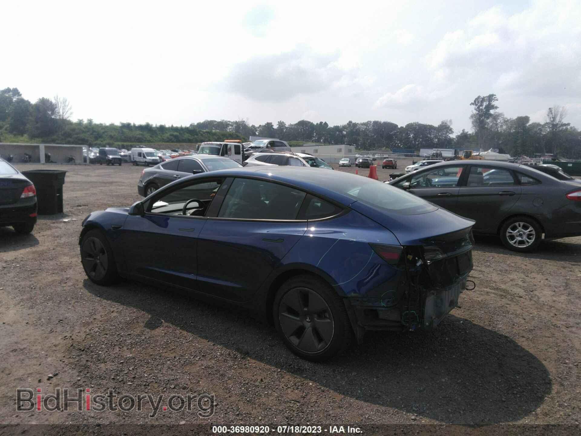 2022 TESLA MODEL 3 - VIN: 5YJ3E1EA9NF109698 - Photo 3