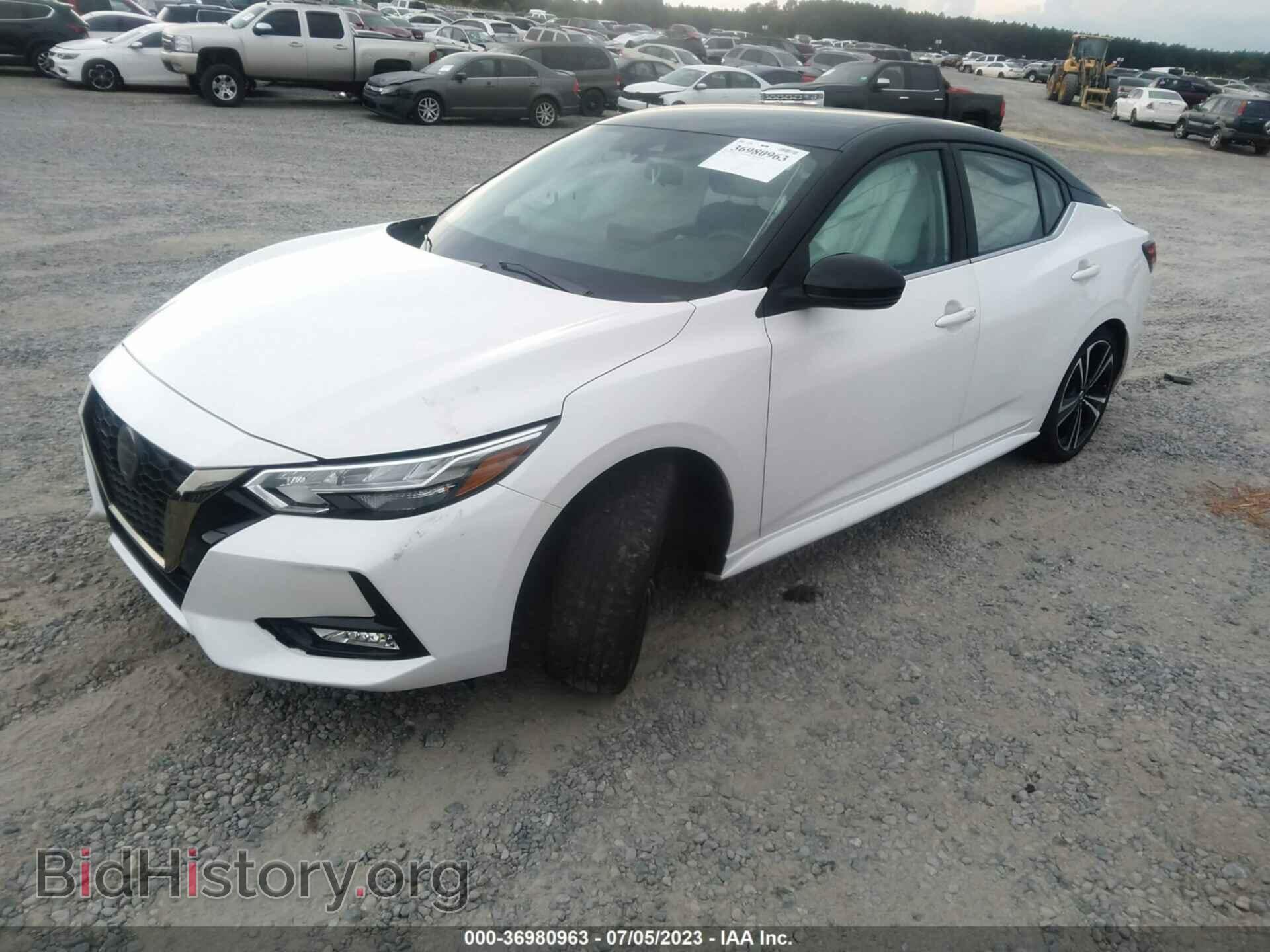 2020 NISSAN SENTRA - VIN: 3N1AB8DV7LY291631 - Фото 2